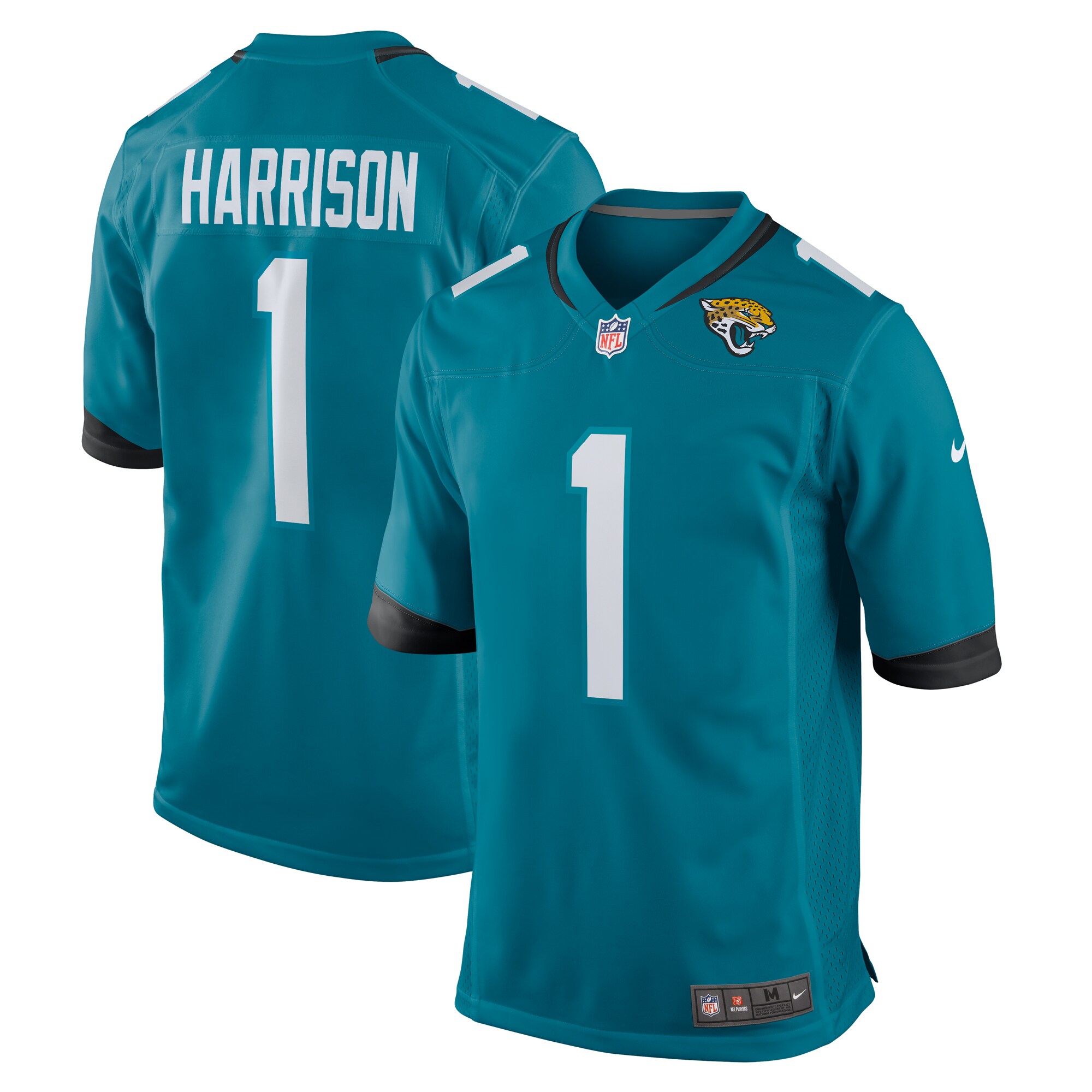 Anton Harrison Jacksonville Jaguars  2023 NFL Draft First Round Pick Game Jersey - Teal