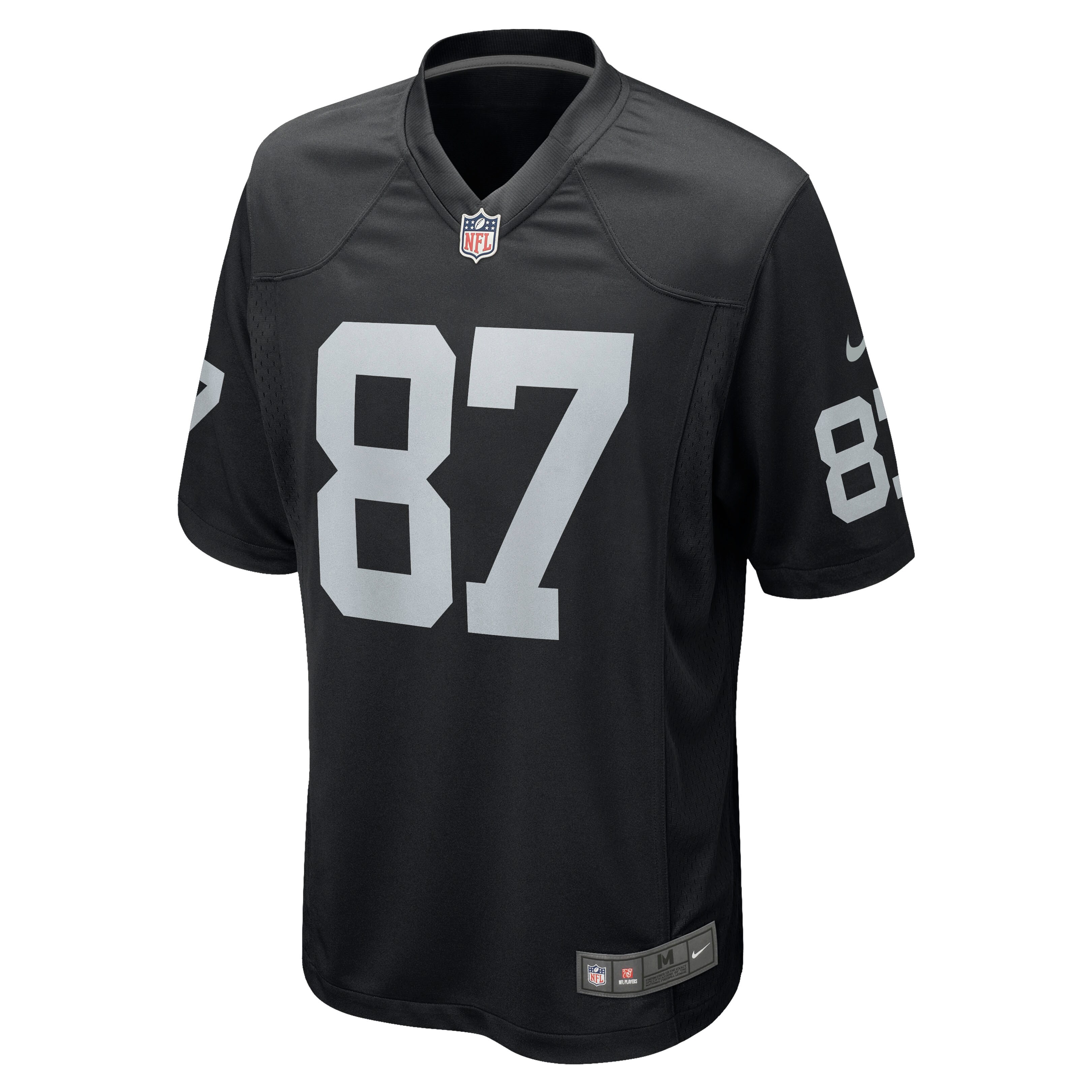 Foster Moreau Las Vegas Raiders  Game Jersey - Black