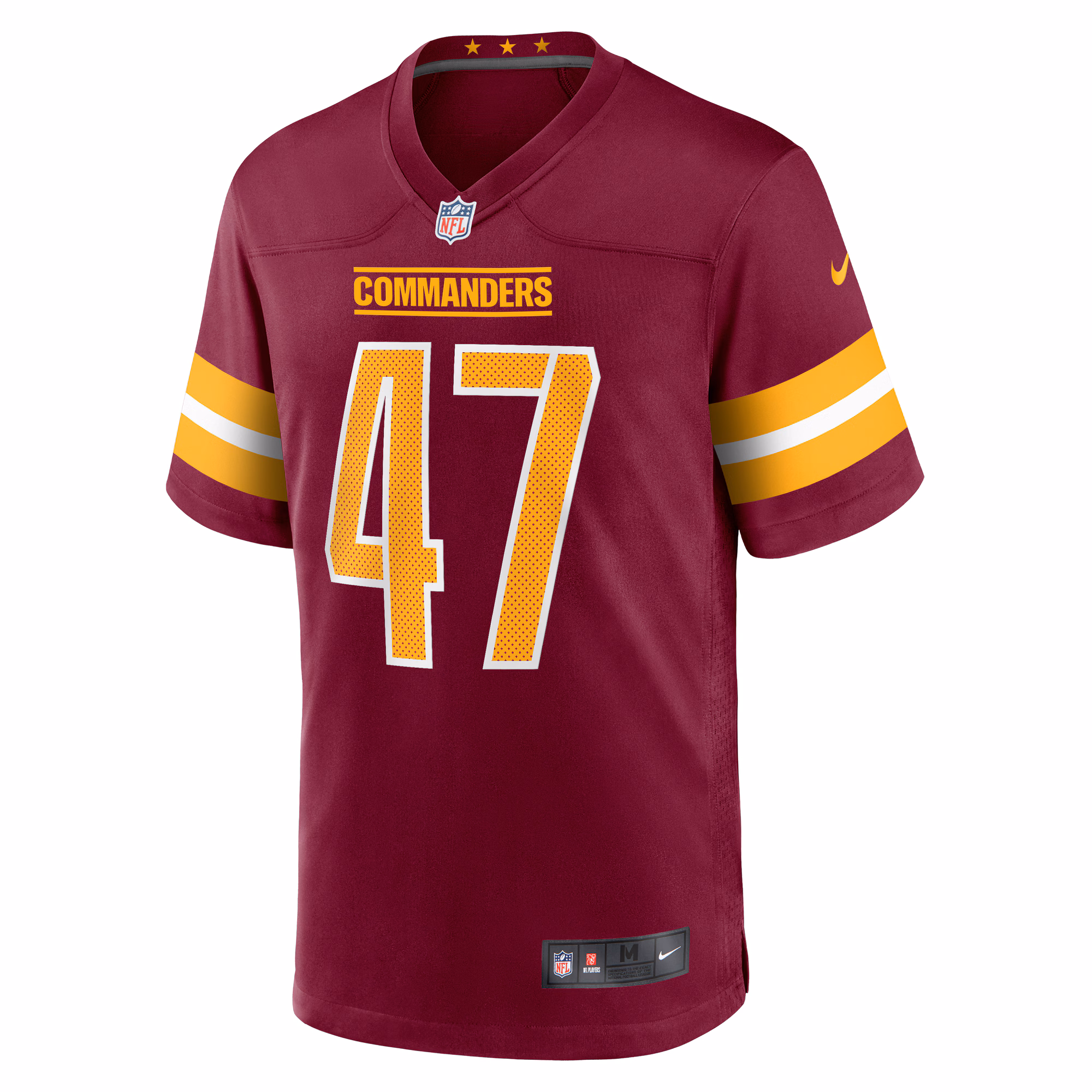 Khaleke Hudson Washington Commanders  Game Jersey -  Burgundy