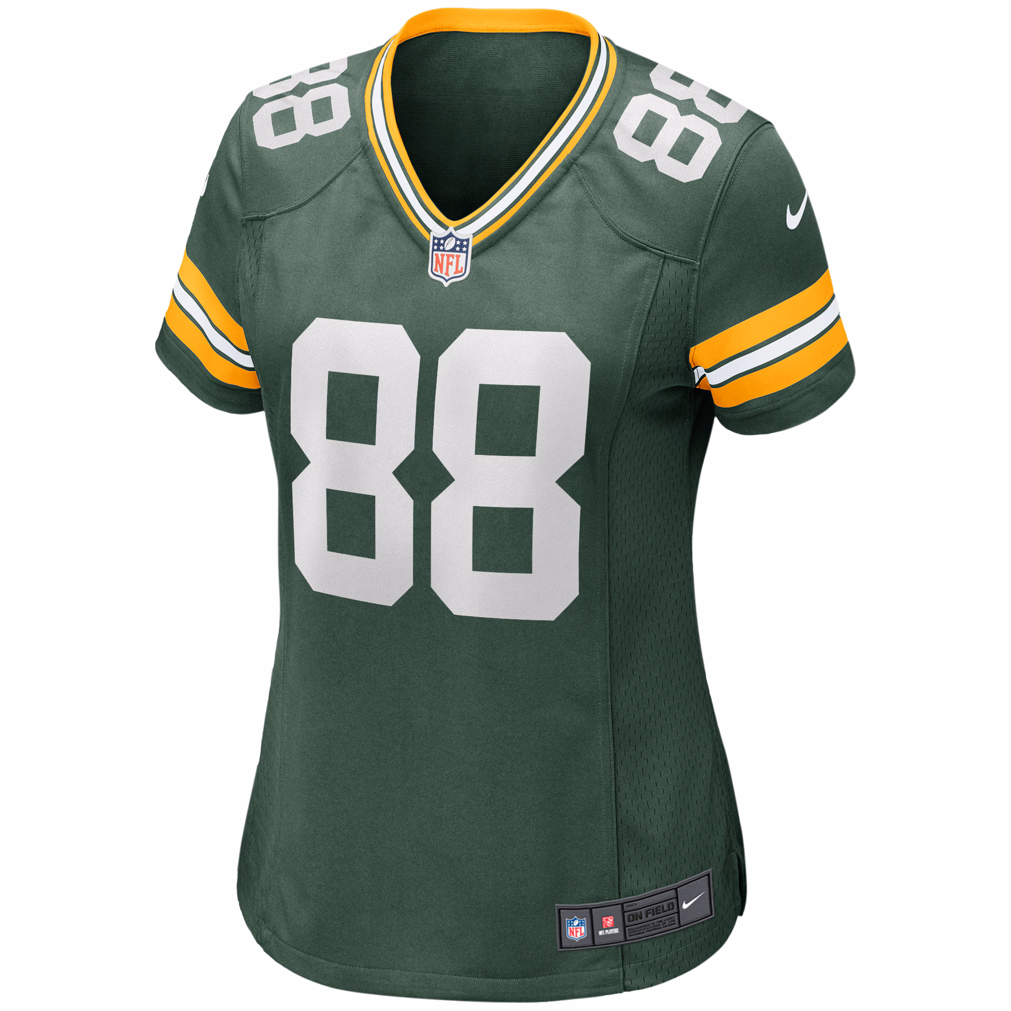 Jermichael Finley Green Bay Packers Women's Game Retired Player Jersey - Green