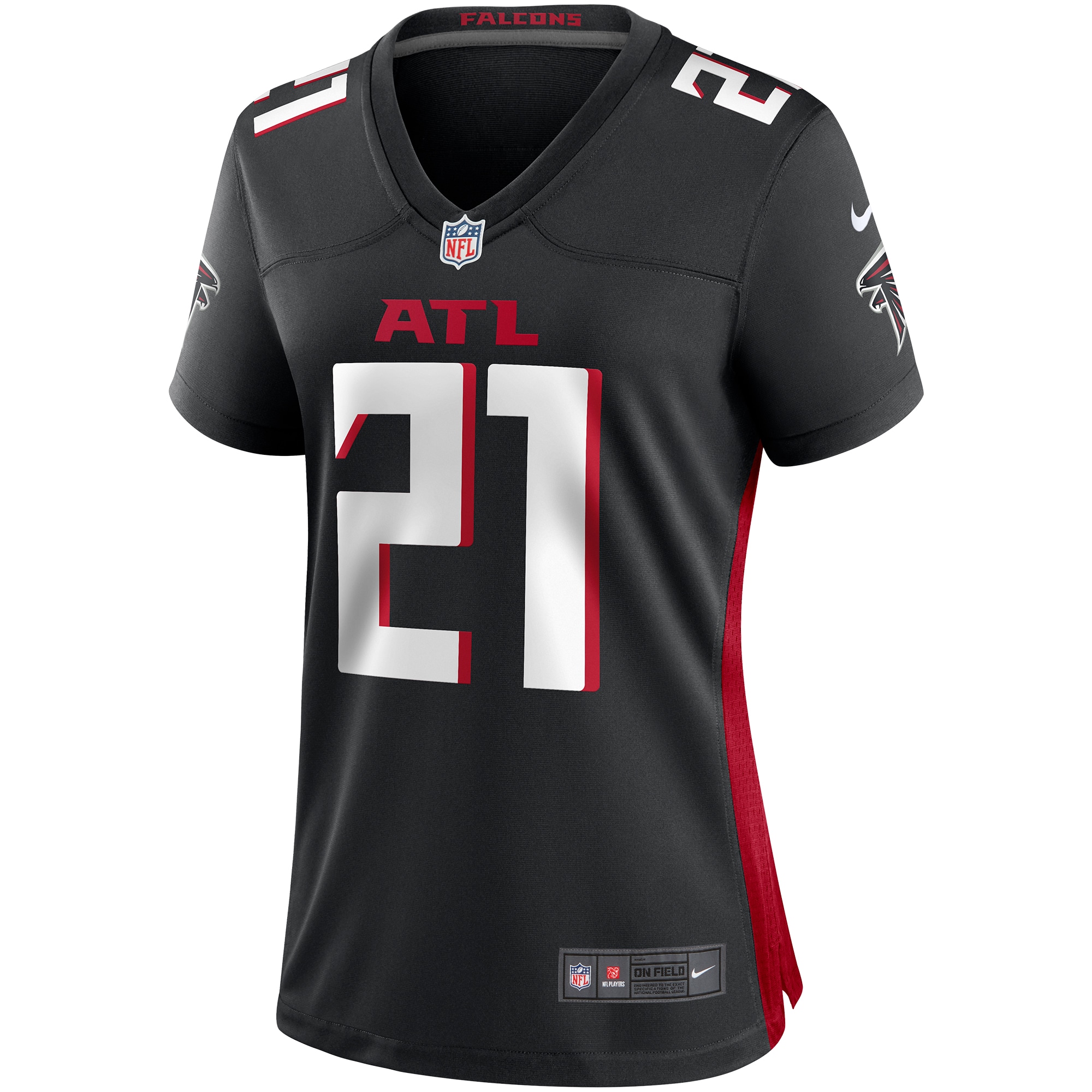 Todd Gurley II Atlanta Falcons Women's Player Game Jersey - Black