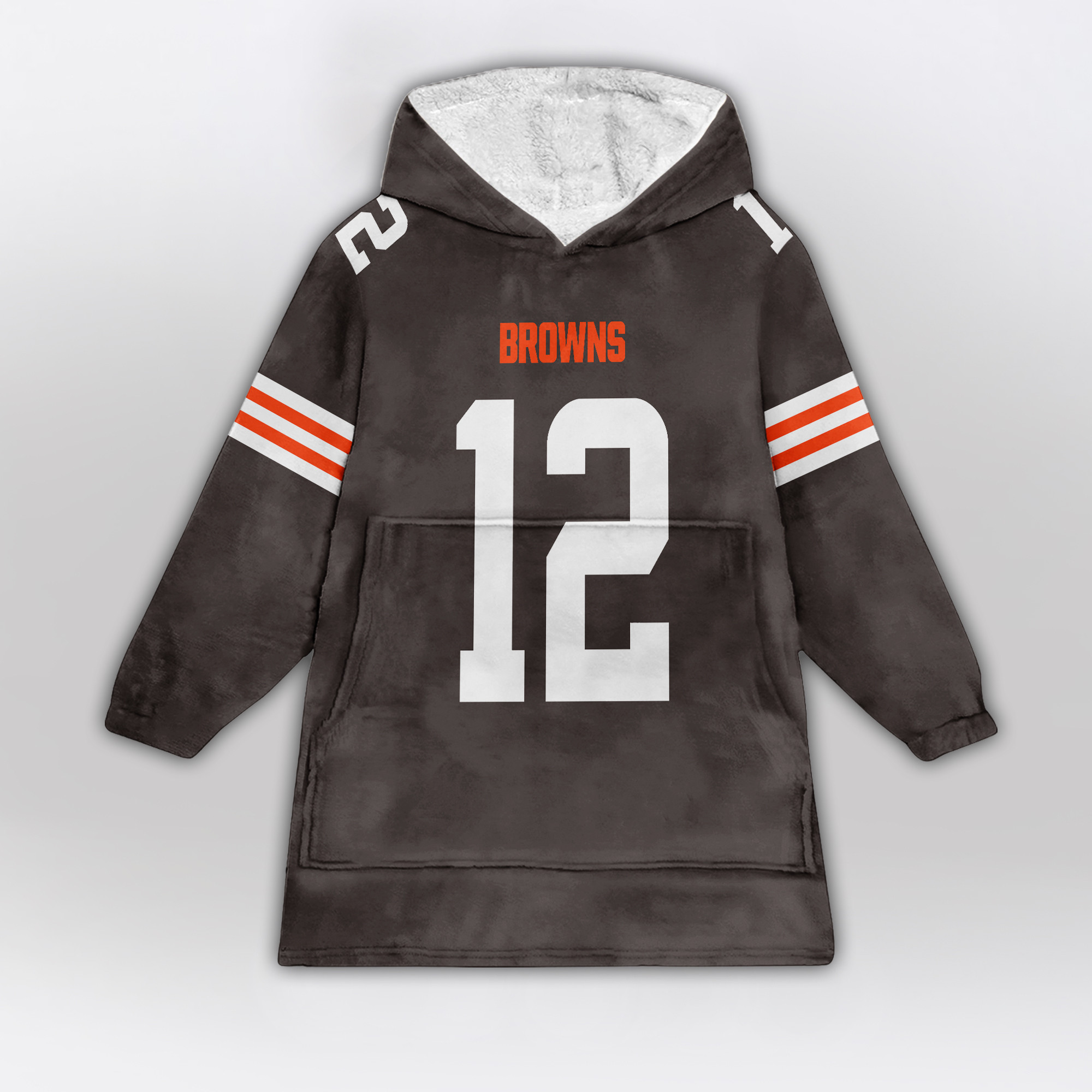 Kid S.S 12 Cleveland Football Unisex Blanket Hoodie