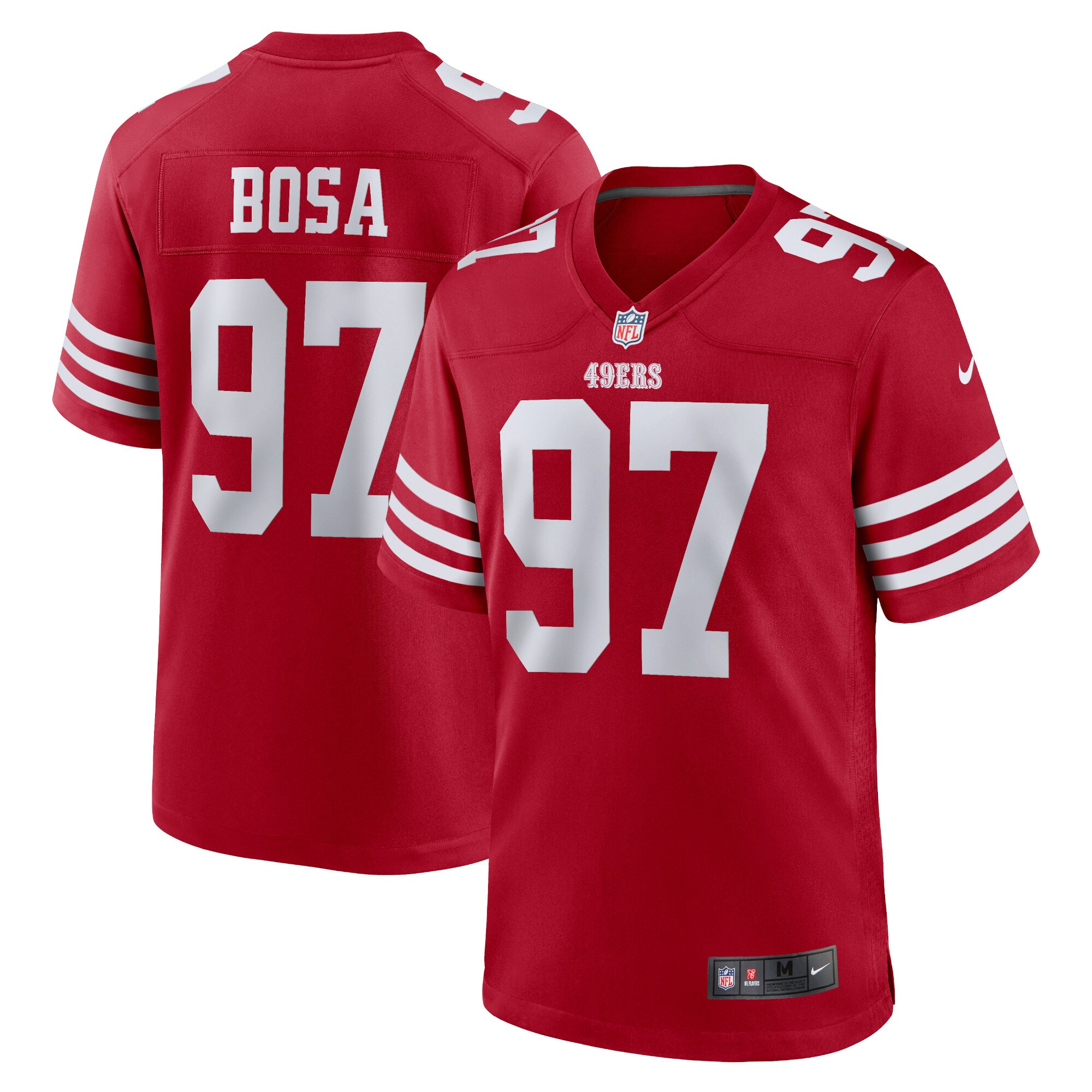 Nick Bosa San Francisco 49ers  Player Game Jersey - Scarlet
