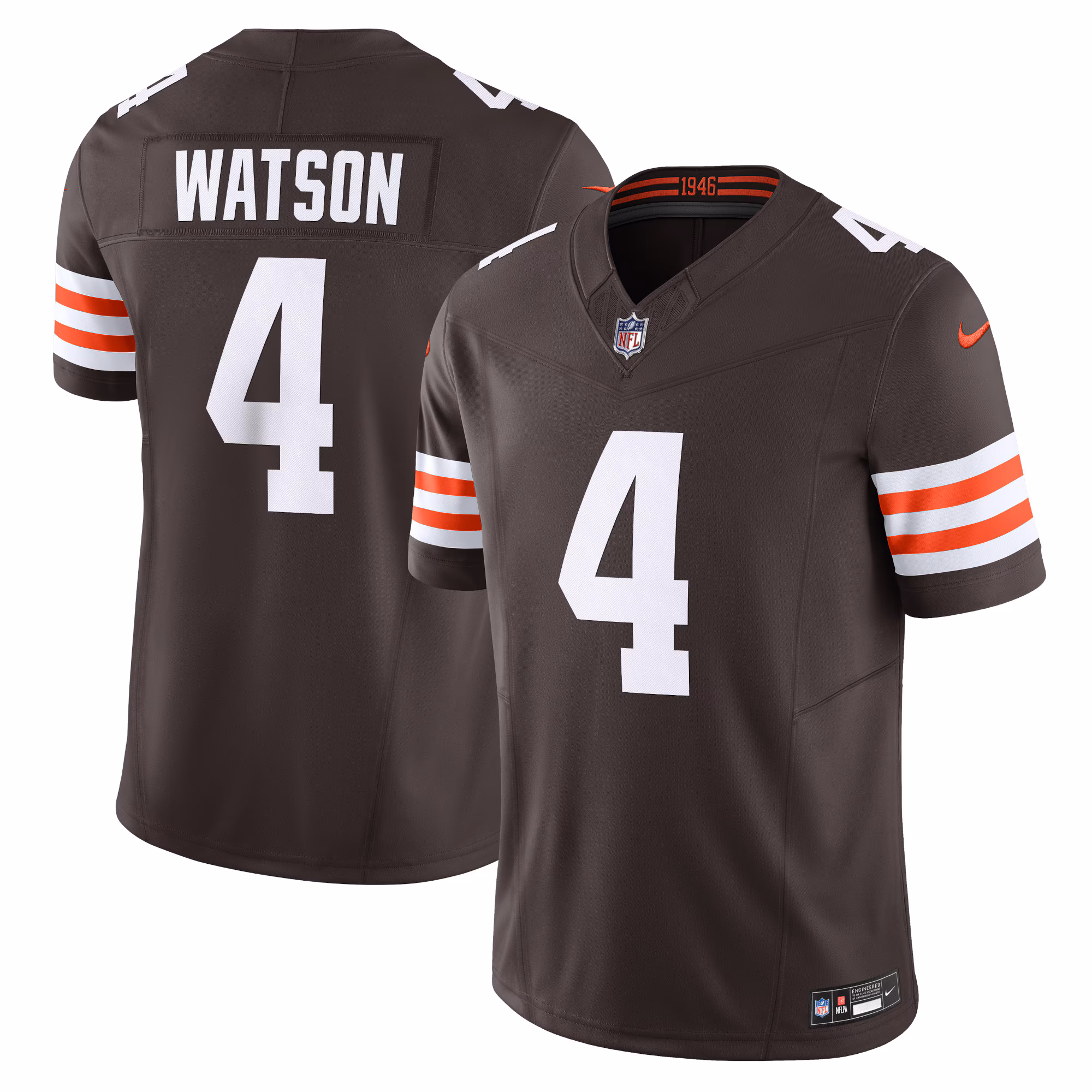 Deshaun Watson Cleveland Browns Vapor F.U.S.E. Limited Jersey - Brown