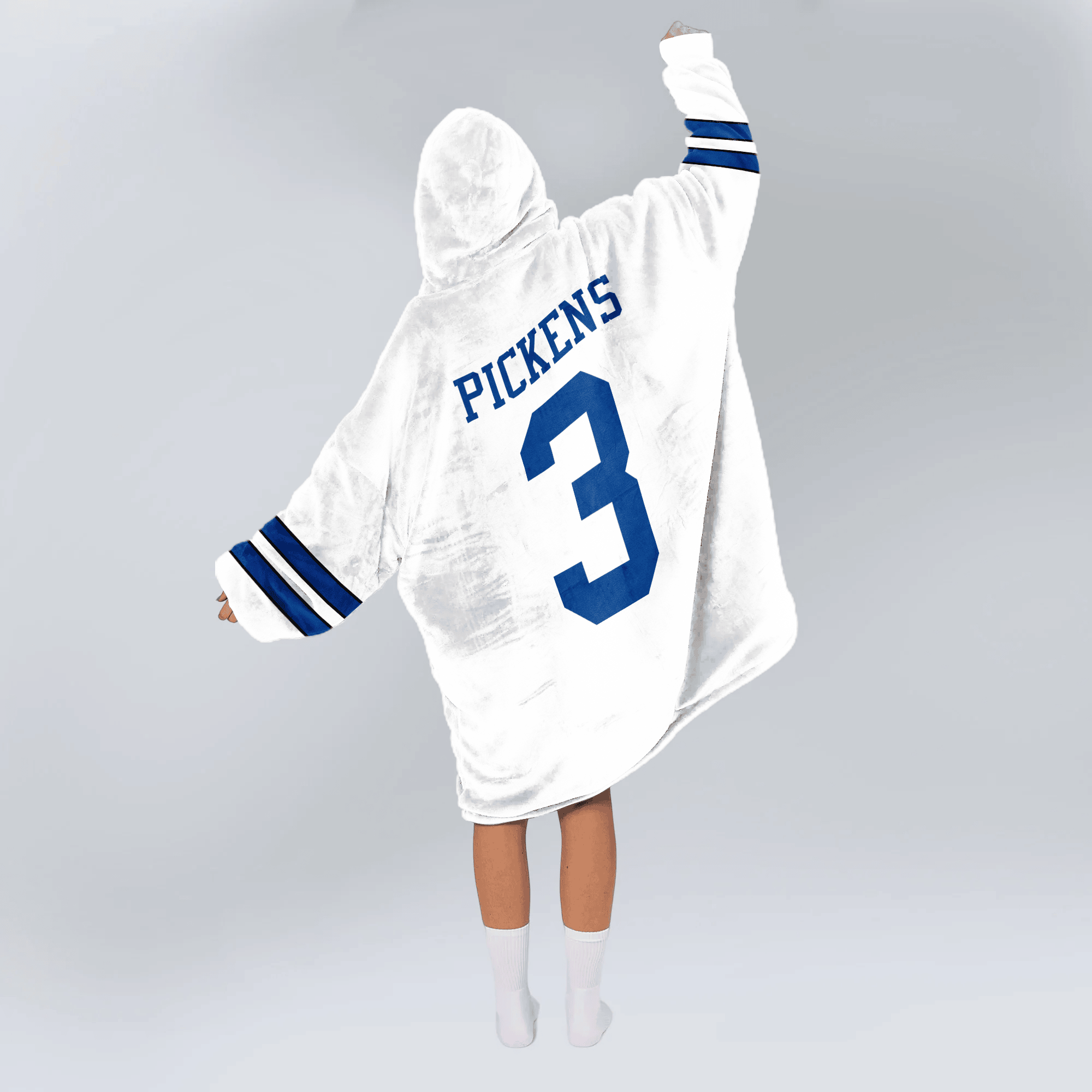Adult G.P 3 Dalllas Football Unisex Blanket Hoodie