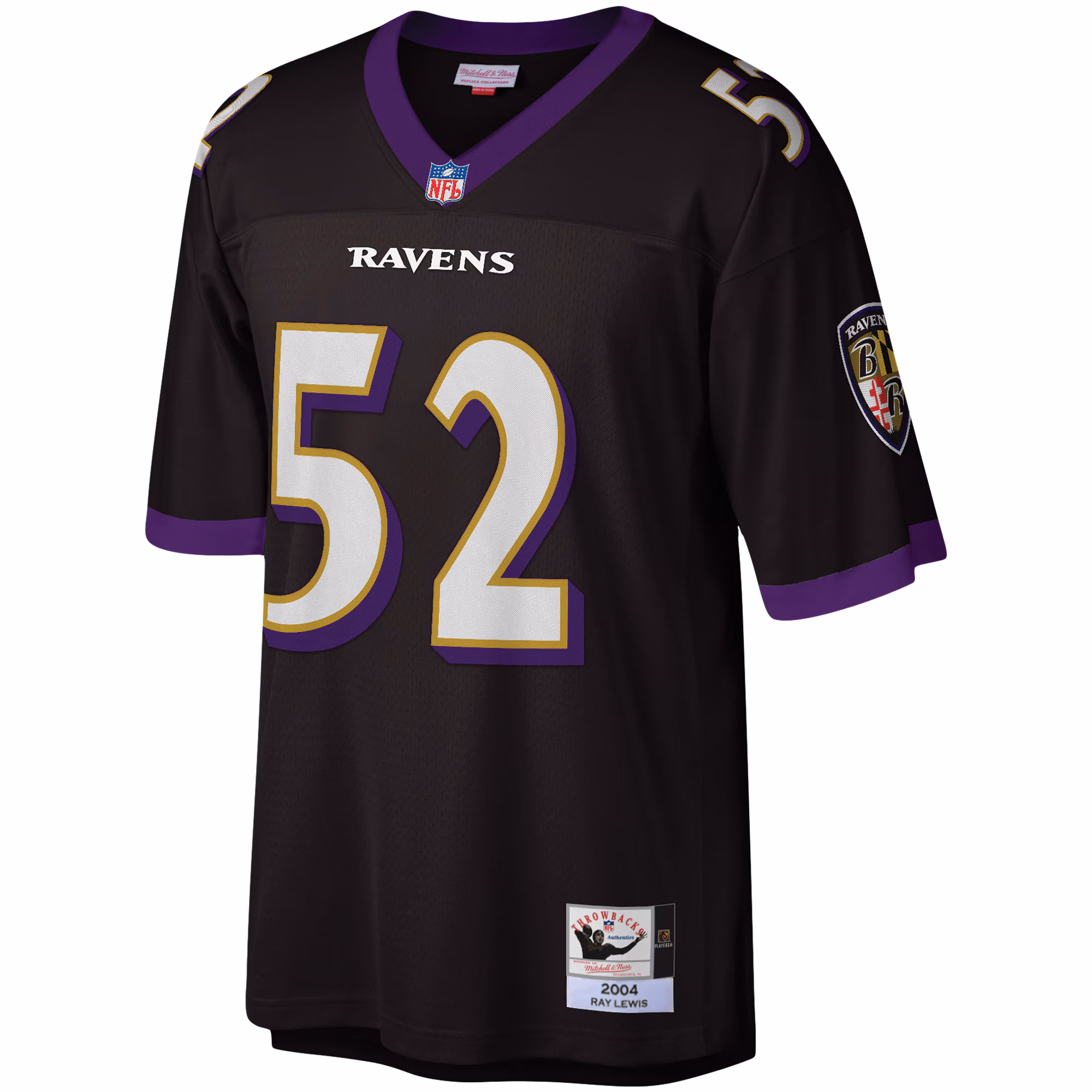 Ray Lewis Baltimore Ravens Legacy Replica Jersey - Purple