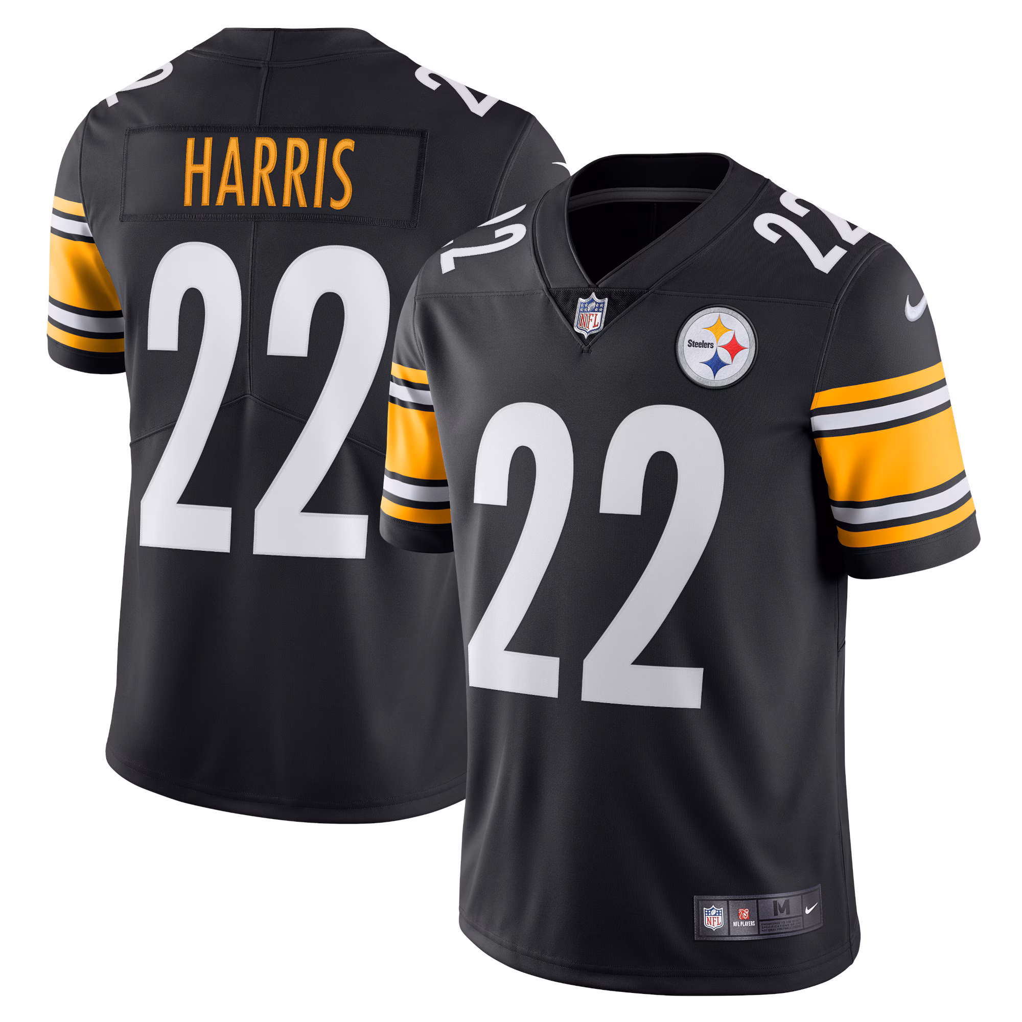 Najee Harris Pittsburgh Steelers Vapor Limited Jersey - Black
