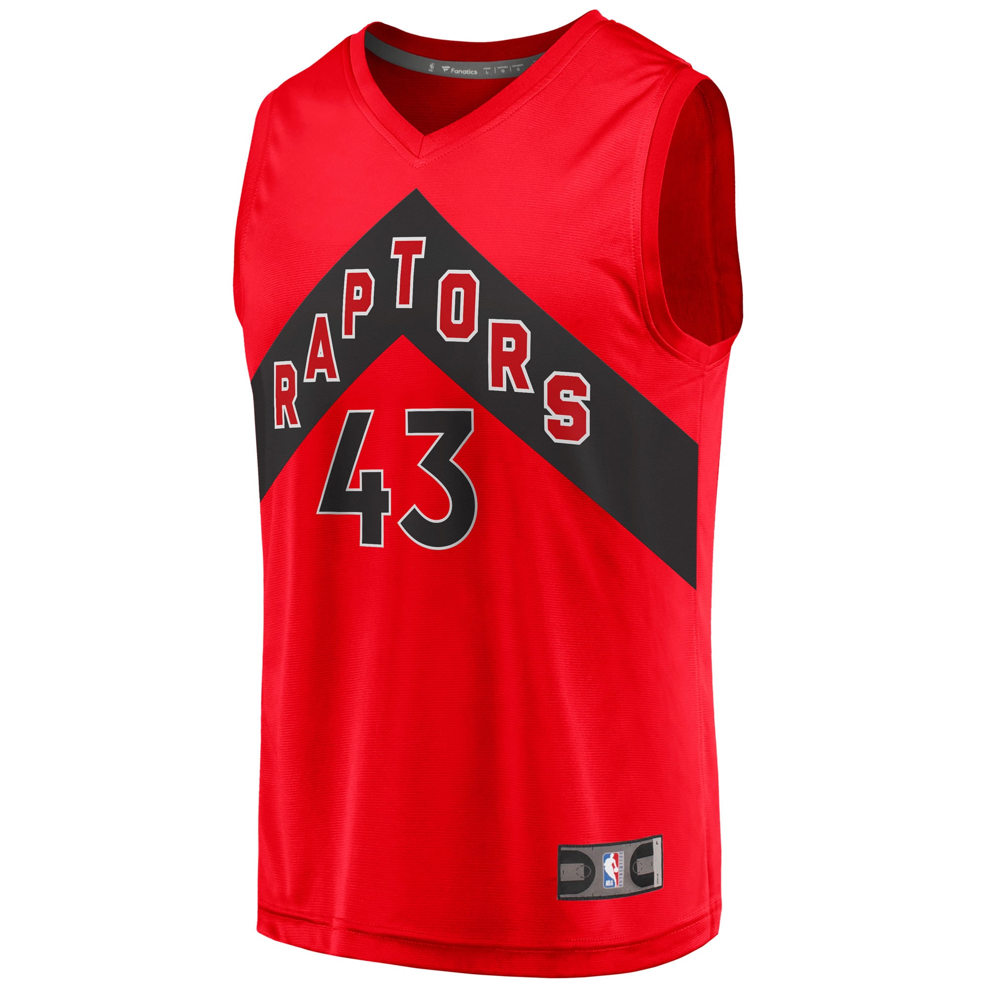 Pascal Siakam Toronto Raptors  Youth 2020/21 Fast Break Player Jersey - Red - Icon Edition