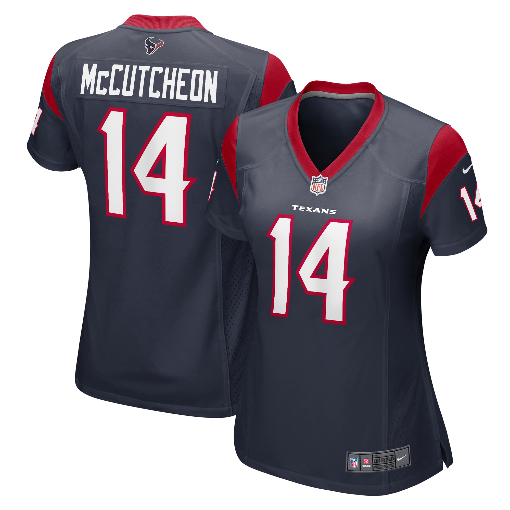 Lance McCutcheon Houston Texans Women's Team Game Jersey -  Navy