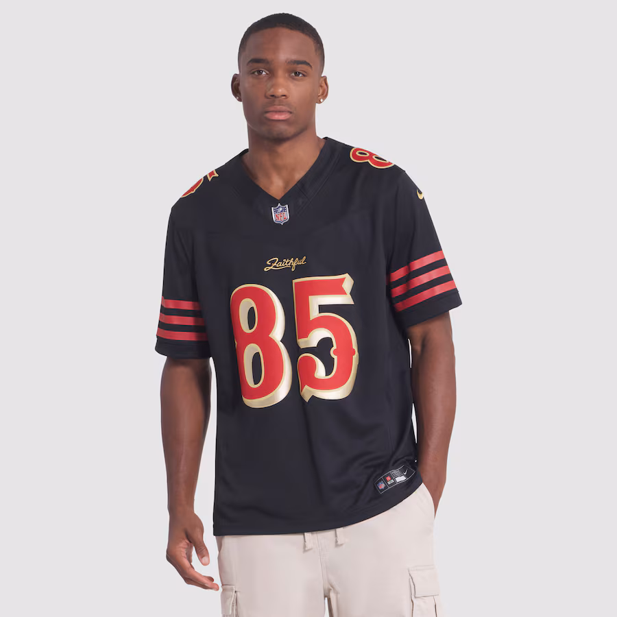 George Kittle #85 San Francisco 49ers 2025 Rivalries Collection Limited Jersey - Black