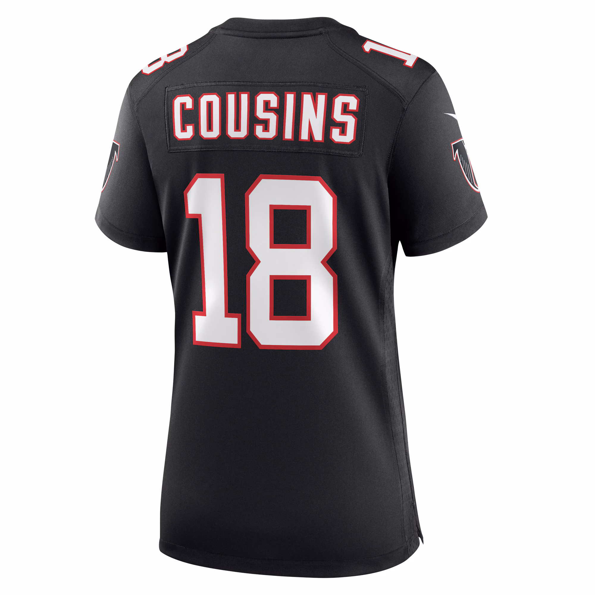 Kirk Cousins Atlanta Falcons Women's Alternate Game Jersey -  Black