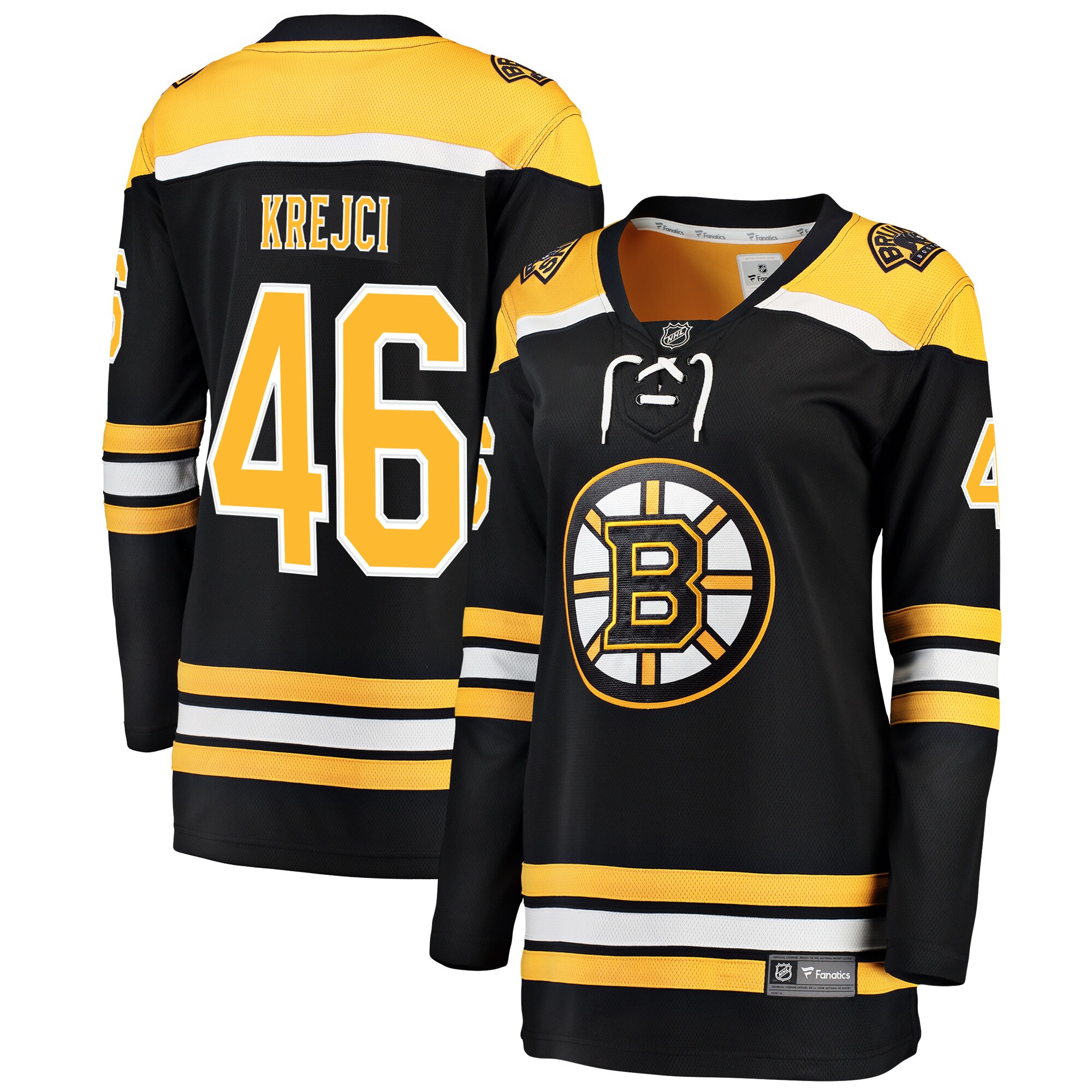 David Krejci Boston Bruins Women's Breakaway Player Jersey - Black