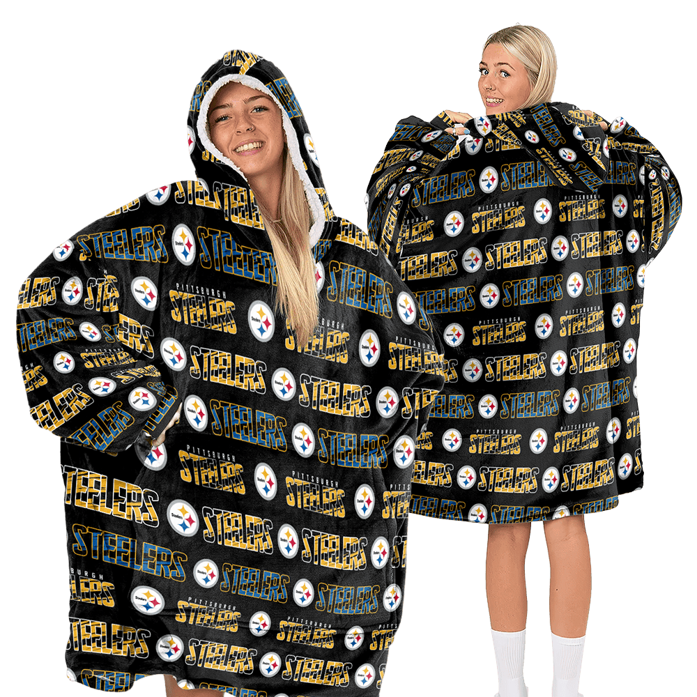 Pittsburgh Football Unisex Blanket Hoodie