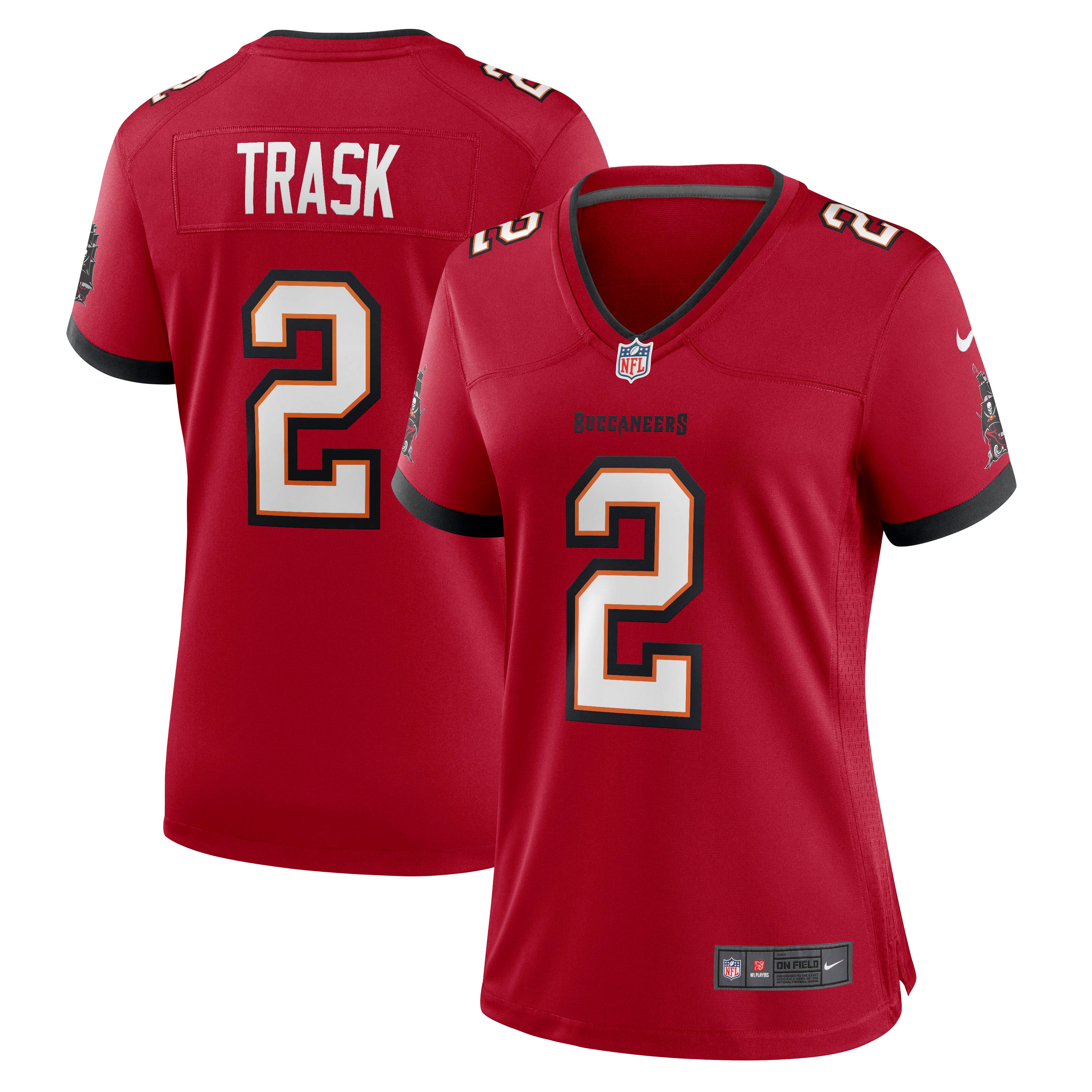 Kyle Trask Tampa Bay Buccaneers  Women's Game Jersey - Red