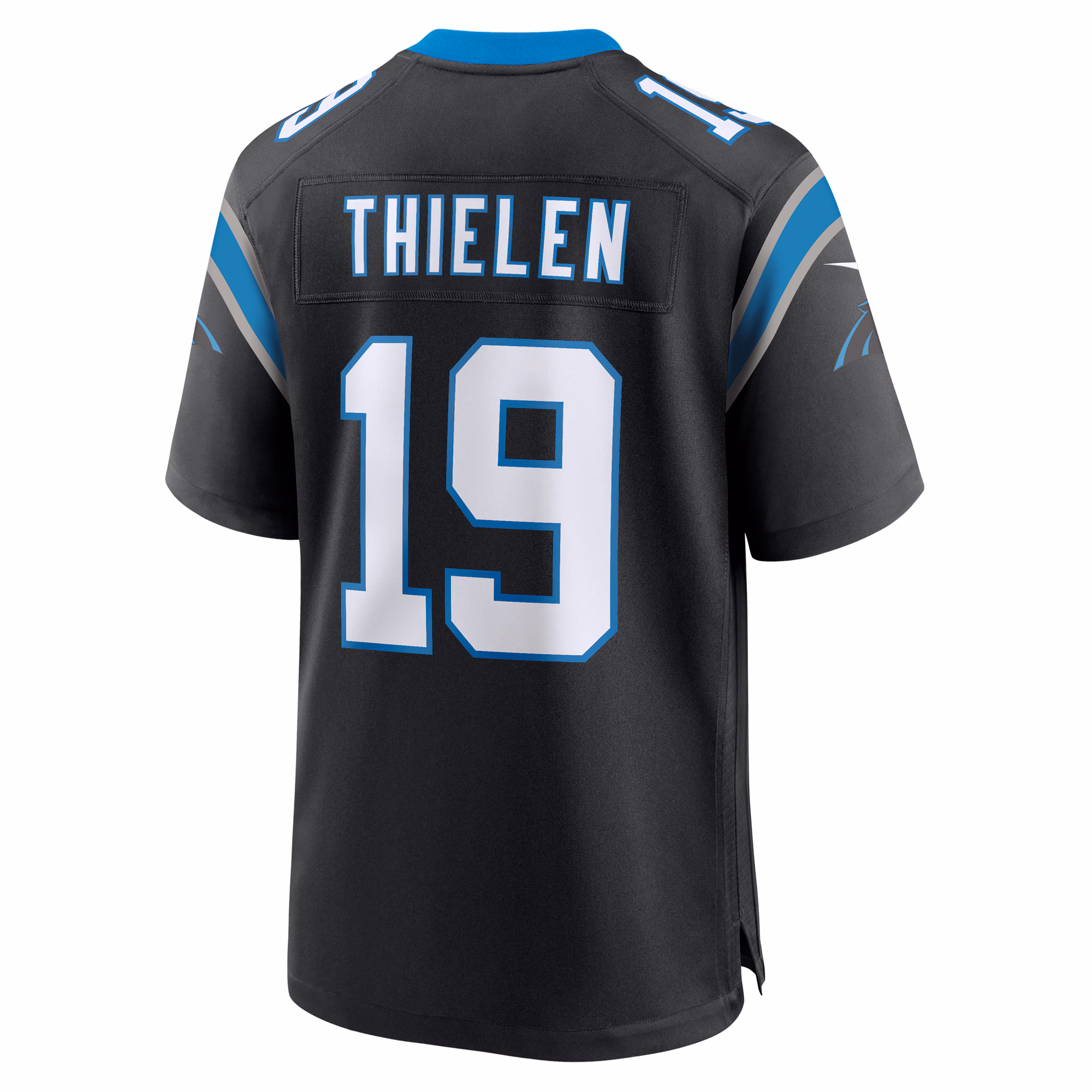 Adam Thielen Carolina Panthers Game Player Jersey - Black