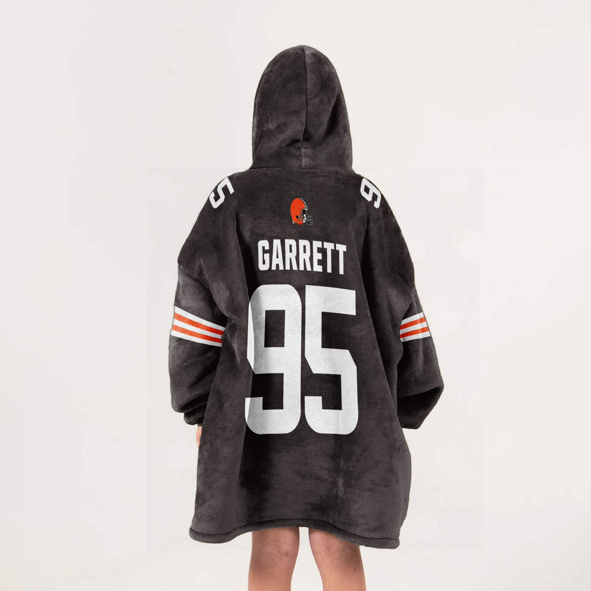 Kid Captain MG 95 Cleveland Football Unisex Blanket Hoodie