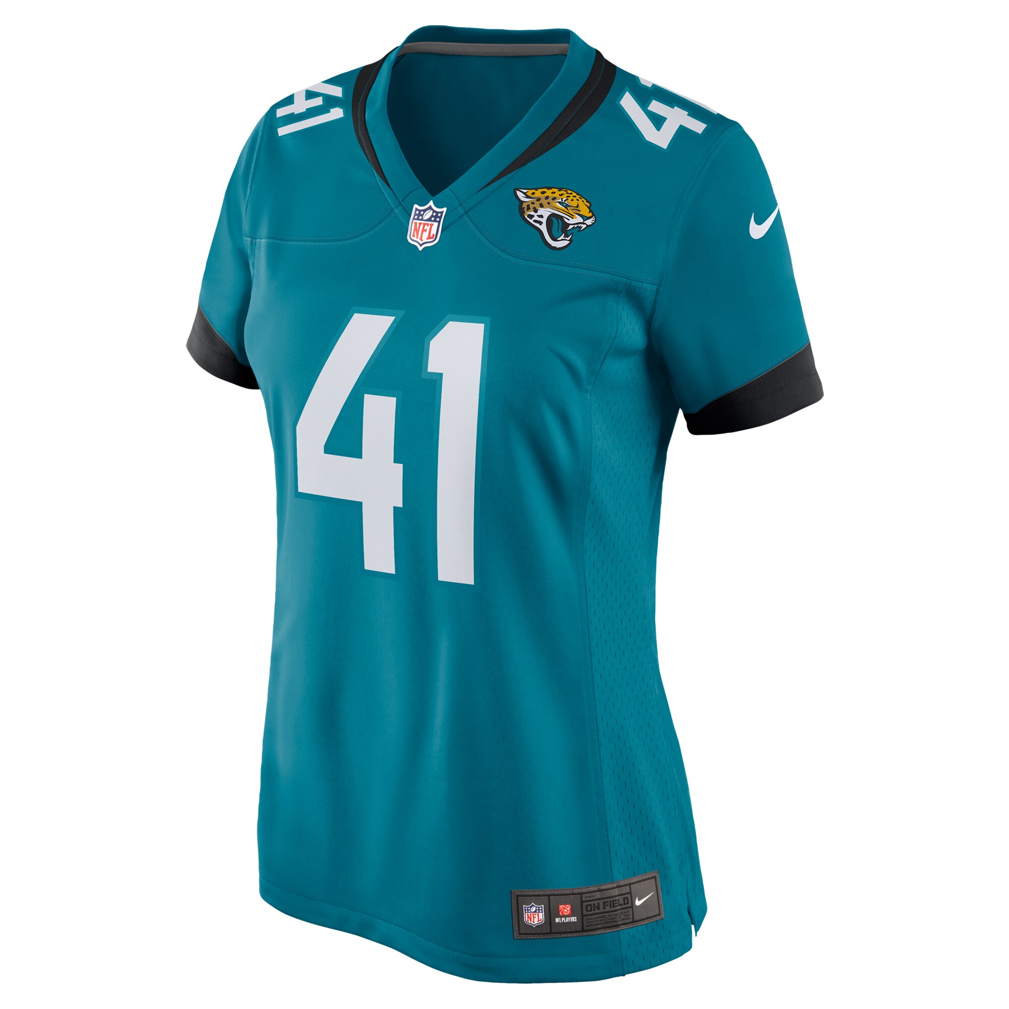 Josh Hines-Allen Jacksonville Jaguars Women's Alternate Player Game Jersey - Black