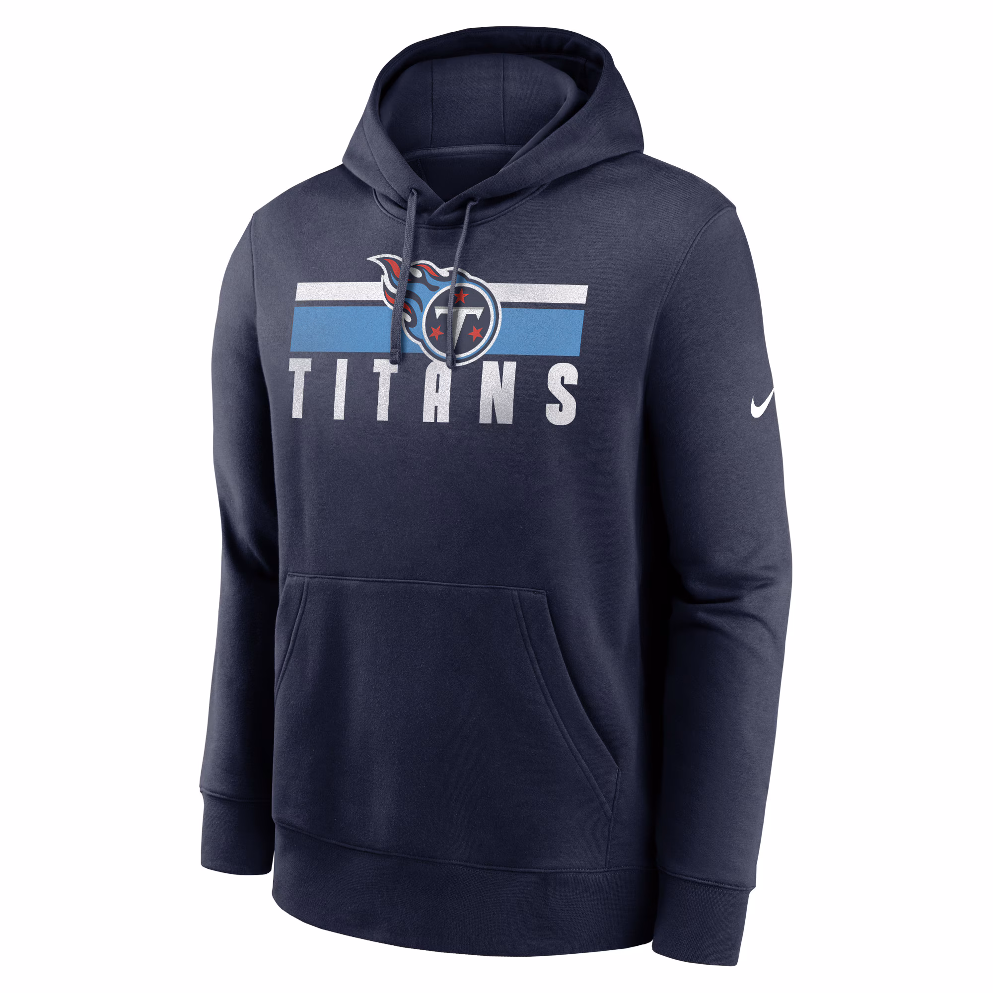 Tennessee Titans Club Fleece Pullover Hoodie - Navy