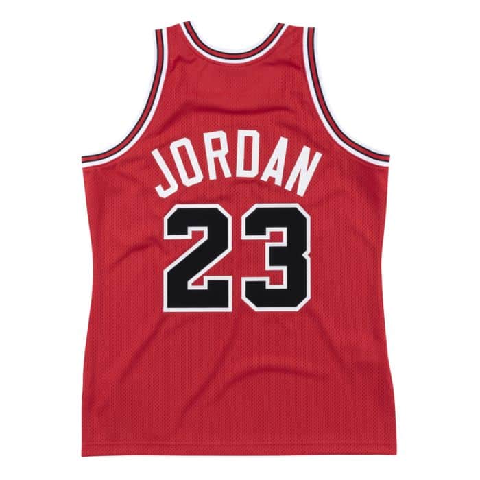 Authentic Jersey Chicago Bulls 1985-86 Michael