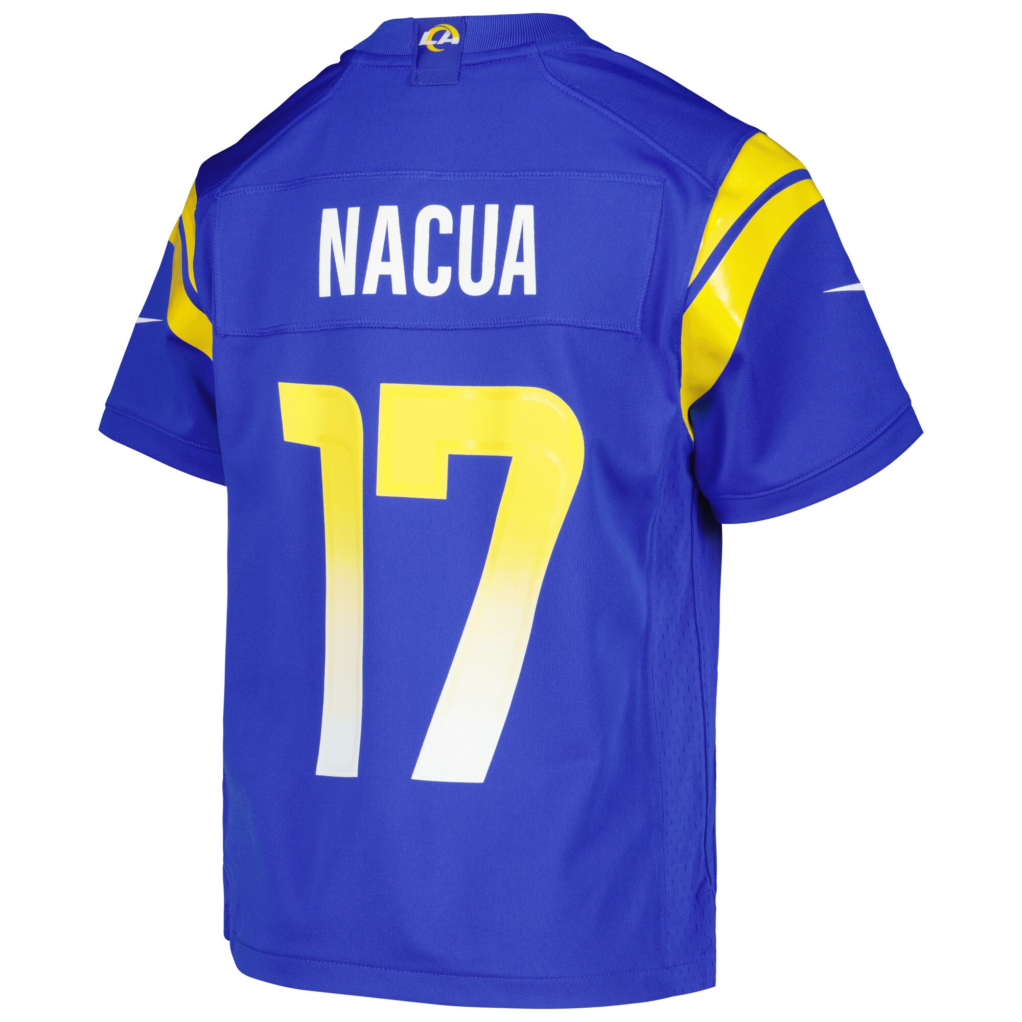 Puka Nacua Los Angeles Rams Youth Game Jersey - Royal