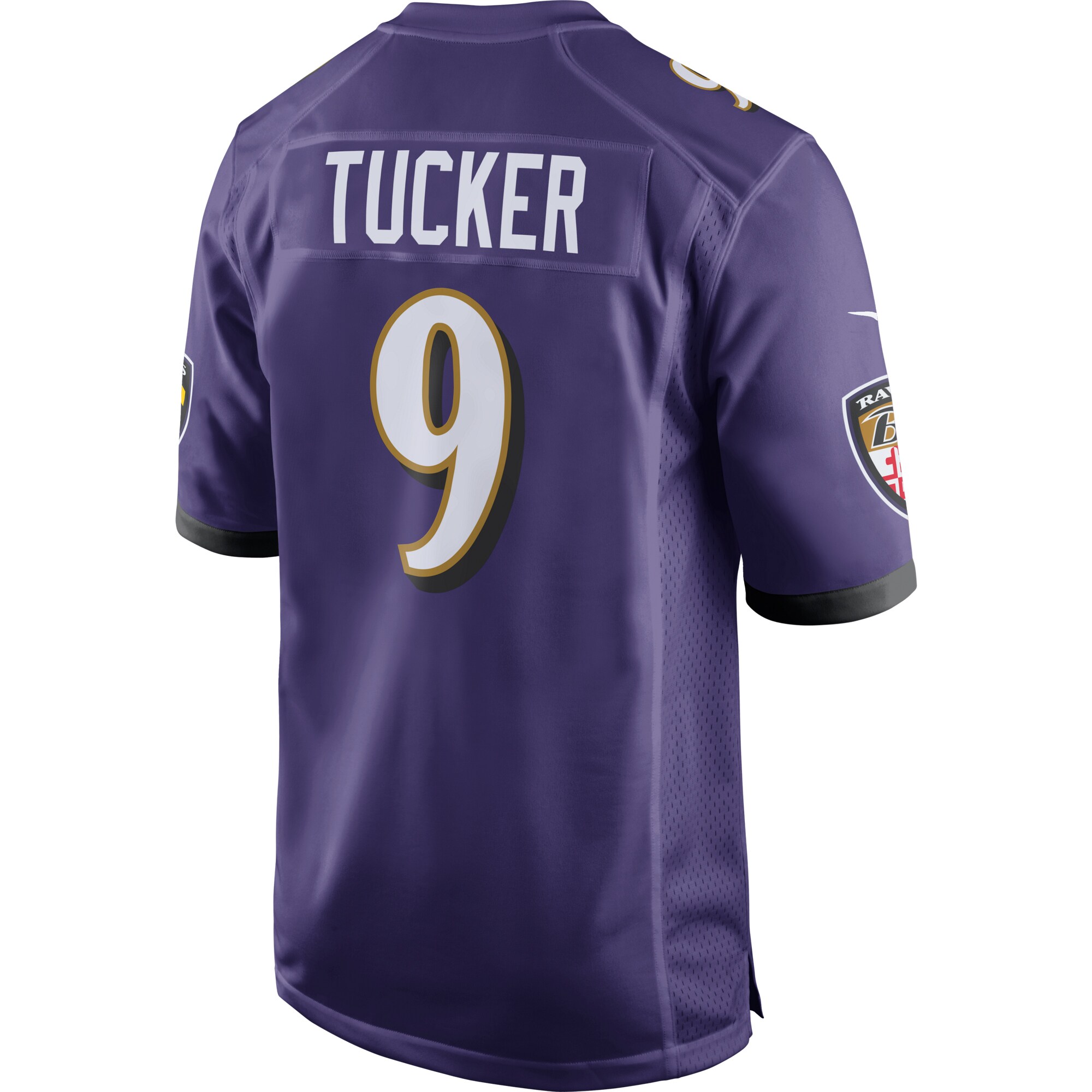 Justin Tucker Baltimore Ravens Game Jersey - Purple