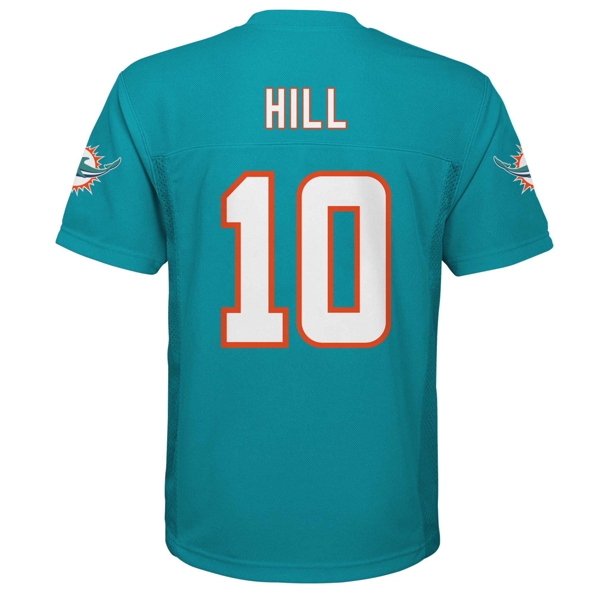 Tyreek Hill Miami Dolphins Youth Replica Player Jersey - Aqua