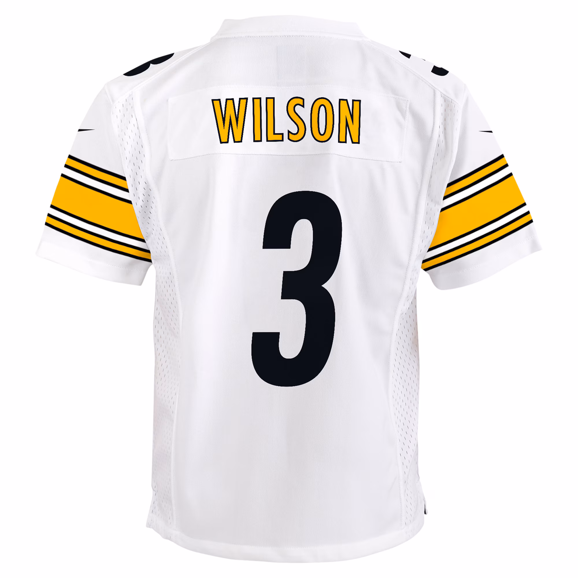 Russell Wilson Pittsburgh Steelers Youth Player Game Jersey - White