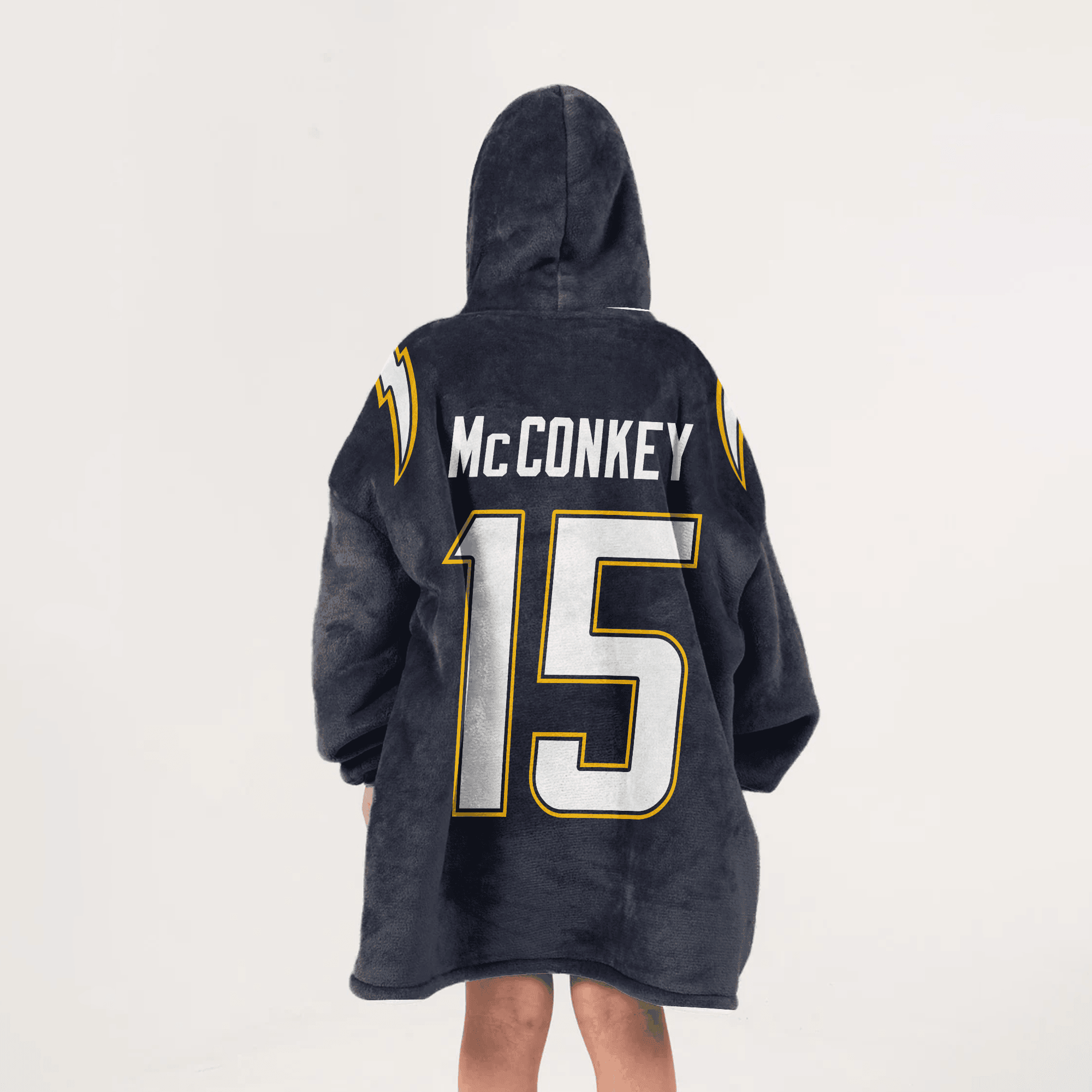 Kid 15 Los Angeles Football Unisex Blanket Hoodie