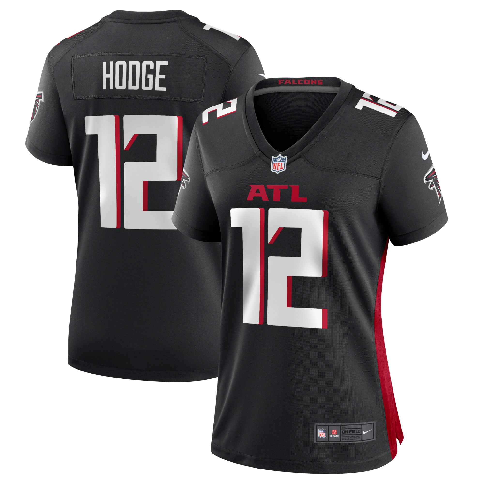 KhaDarel Hodge Atlanta Falcons Women's Game Jersey - Black