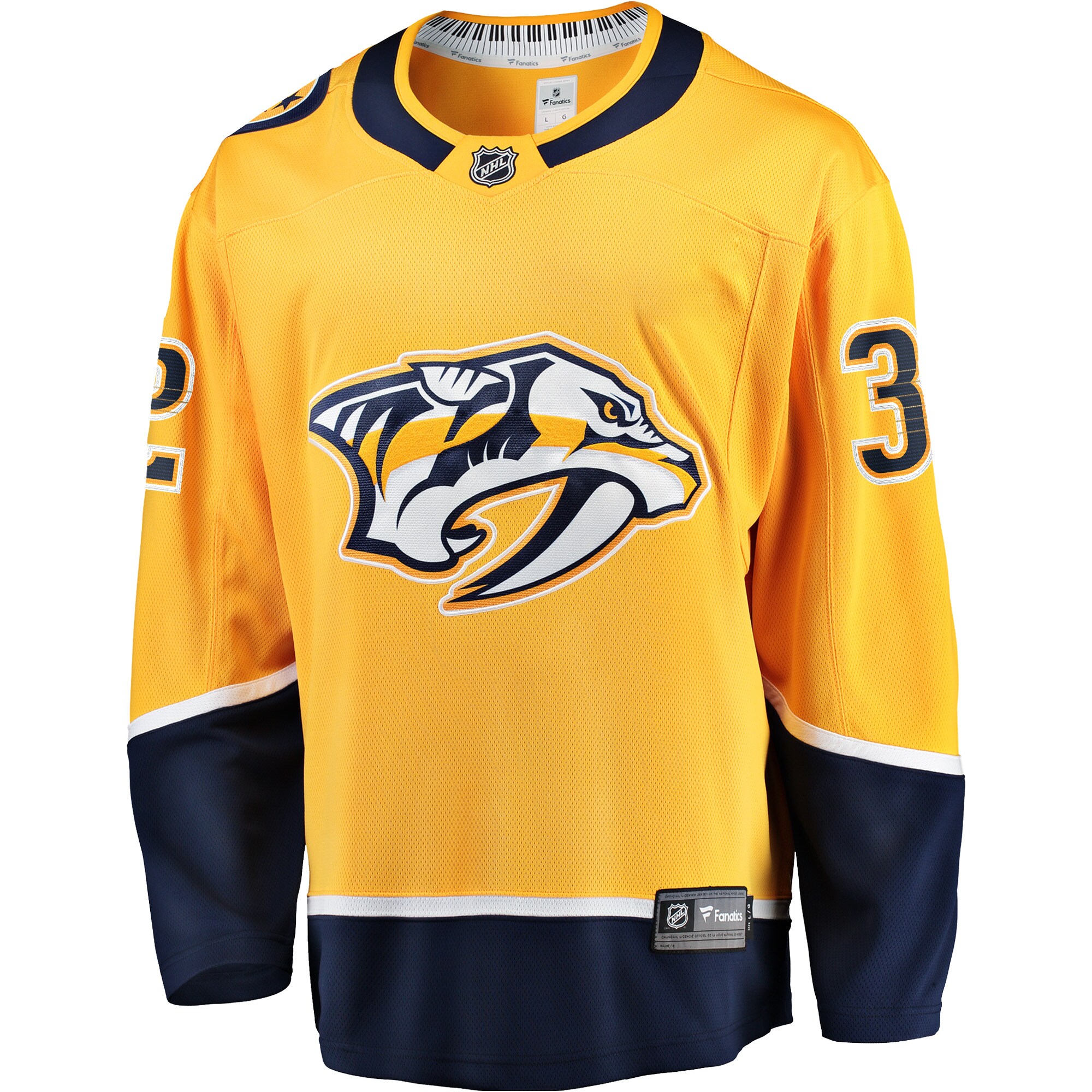 Kevin Lankinen Nashville Predators Home Breakaway Player Jersey - Gold