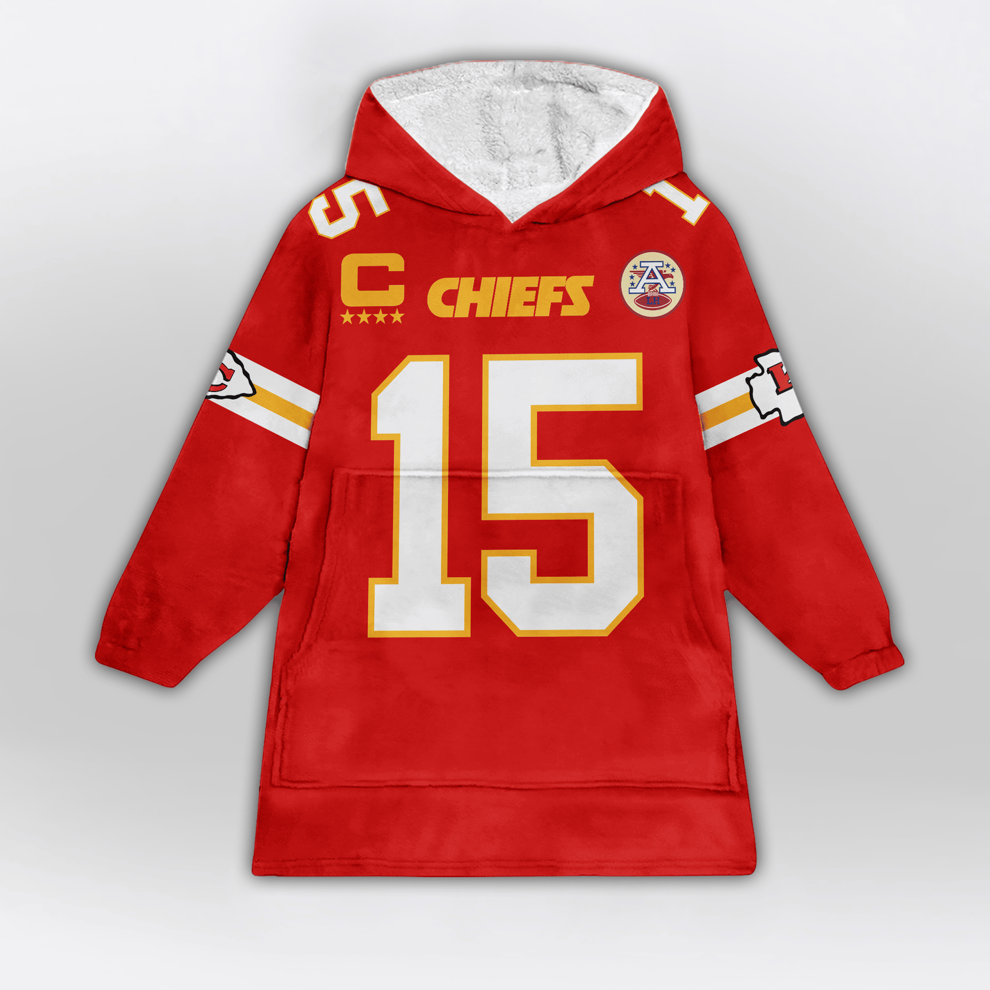 P.M 15 Kansas City Football Unisex Blanket Hoodie