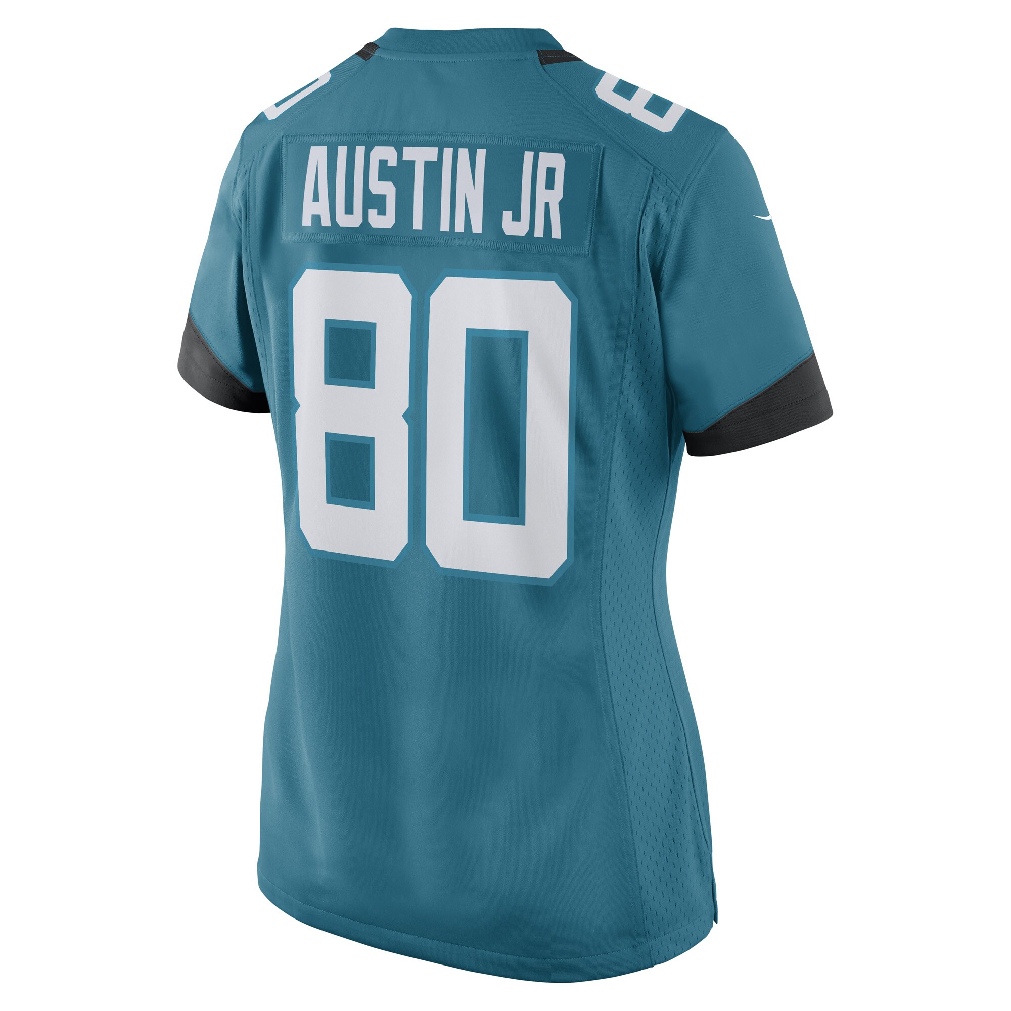 Kevin Austin Jr. Jacksonville Jaguars  Women's Game Player Jersey - Teal