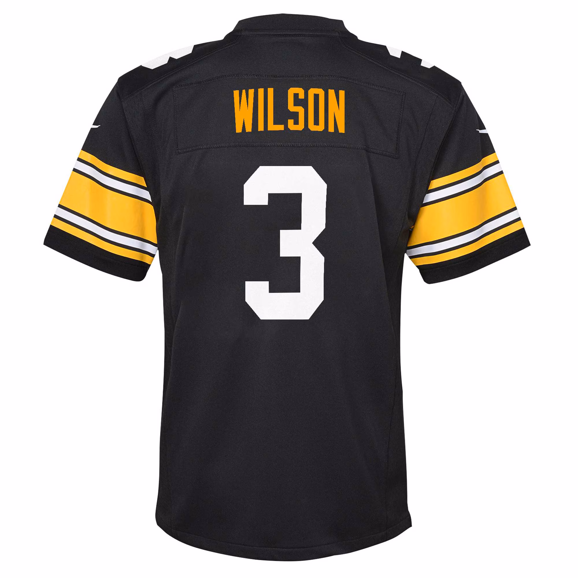 Russell Wilson Pittsburgh Steelers Youth Alternate Player Game Jersey - Black