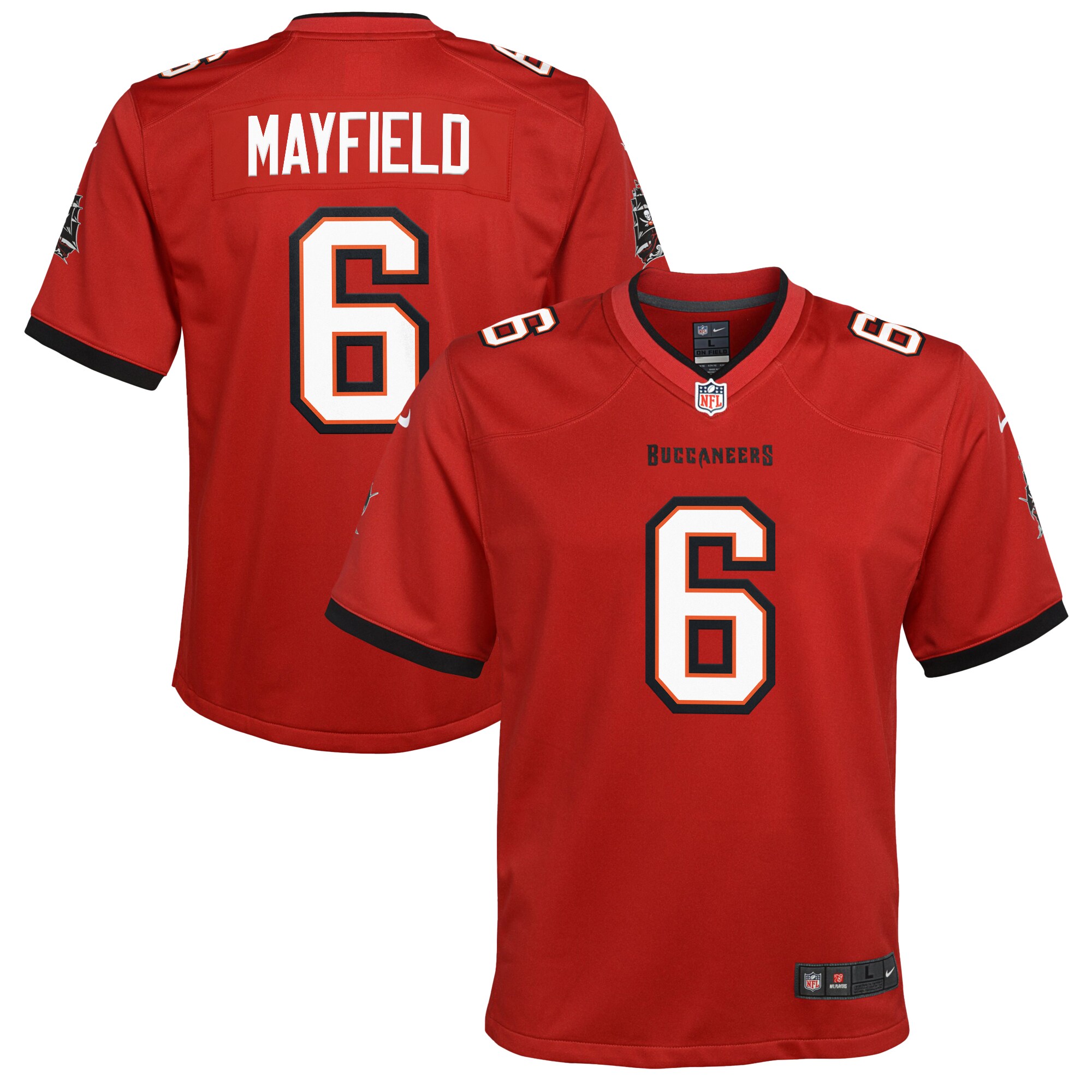 Baker Mayfield Tampa Bay Buccaneers  Youth Game Jersey - Red