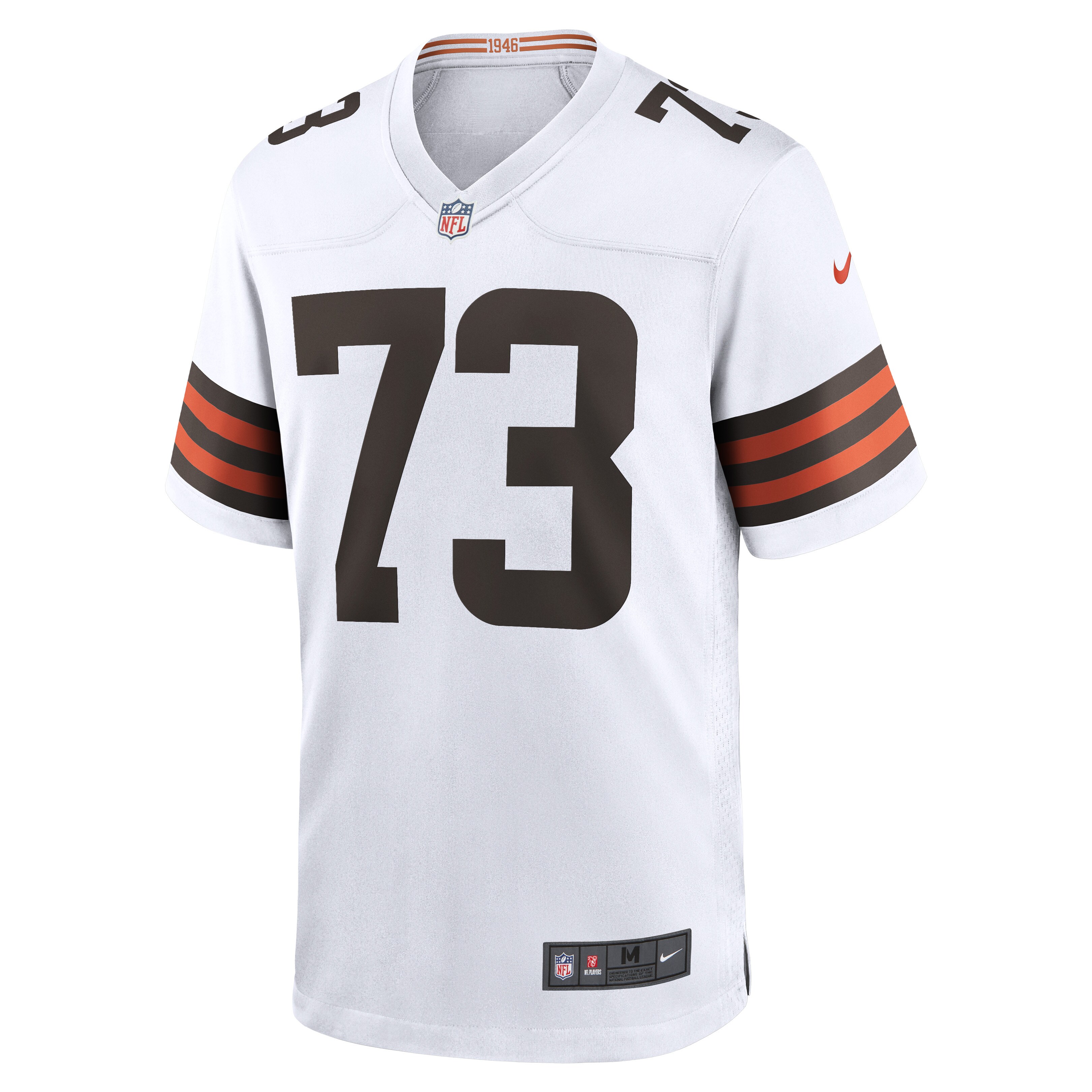 Joe Thomas #73 Cleveland Browns  Retired Game Player Jersey - White
