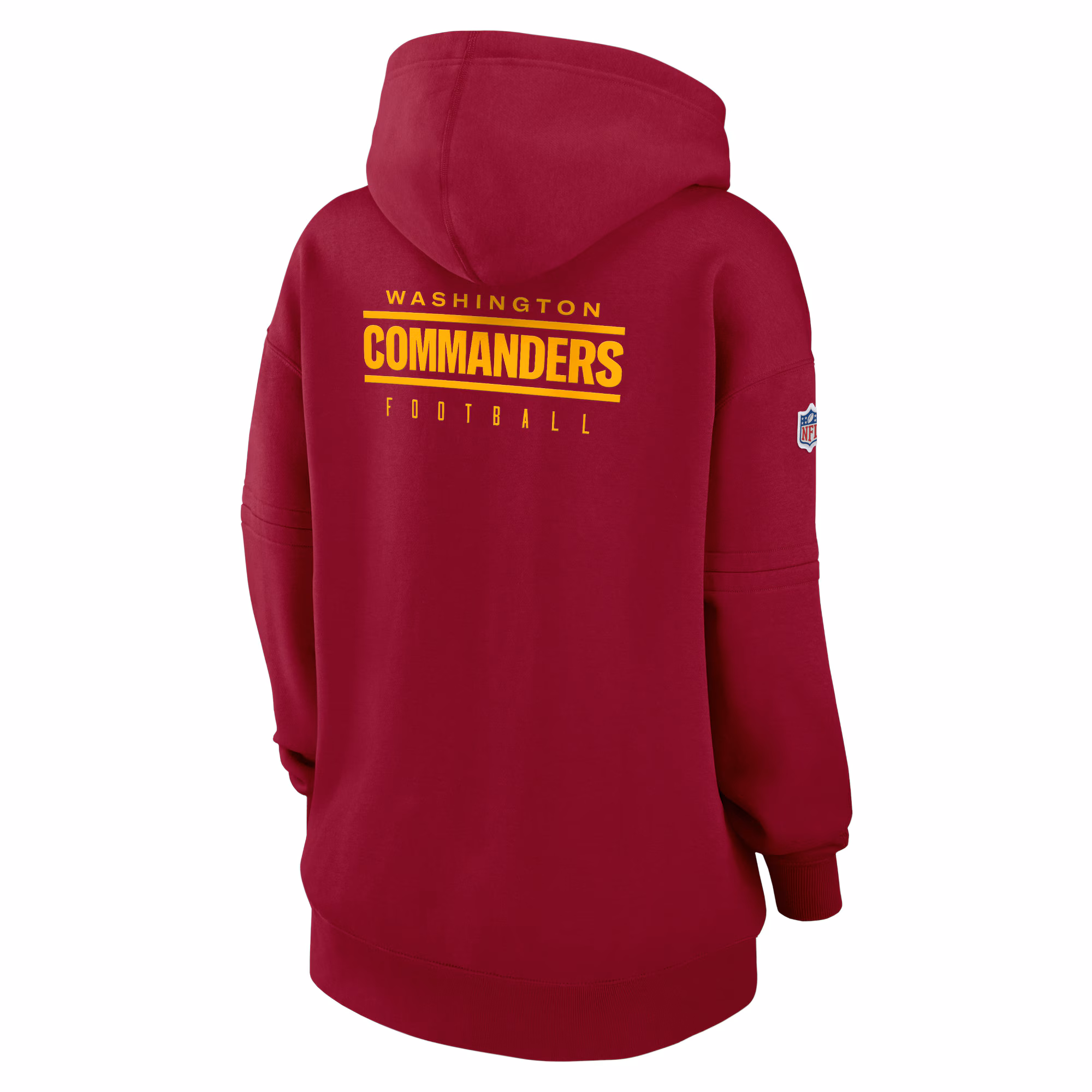 Washington Commanders Women's 2023 Sideline Club Fleece Pullover Hoodie - Burgundy