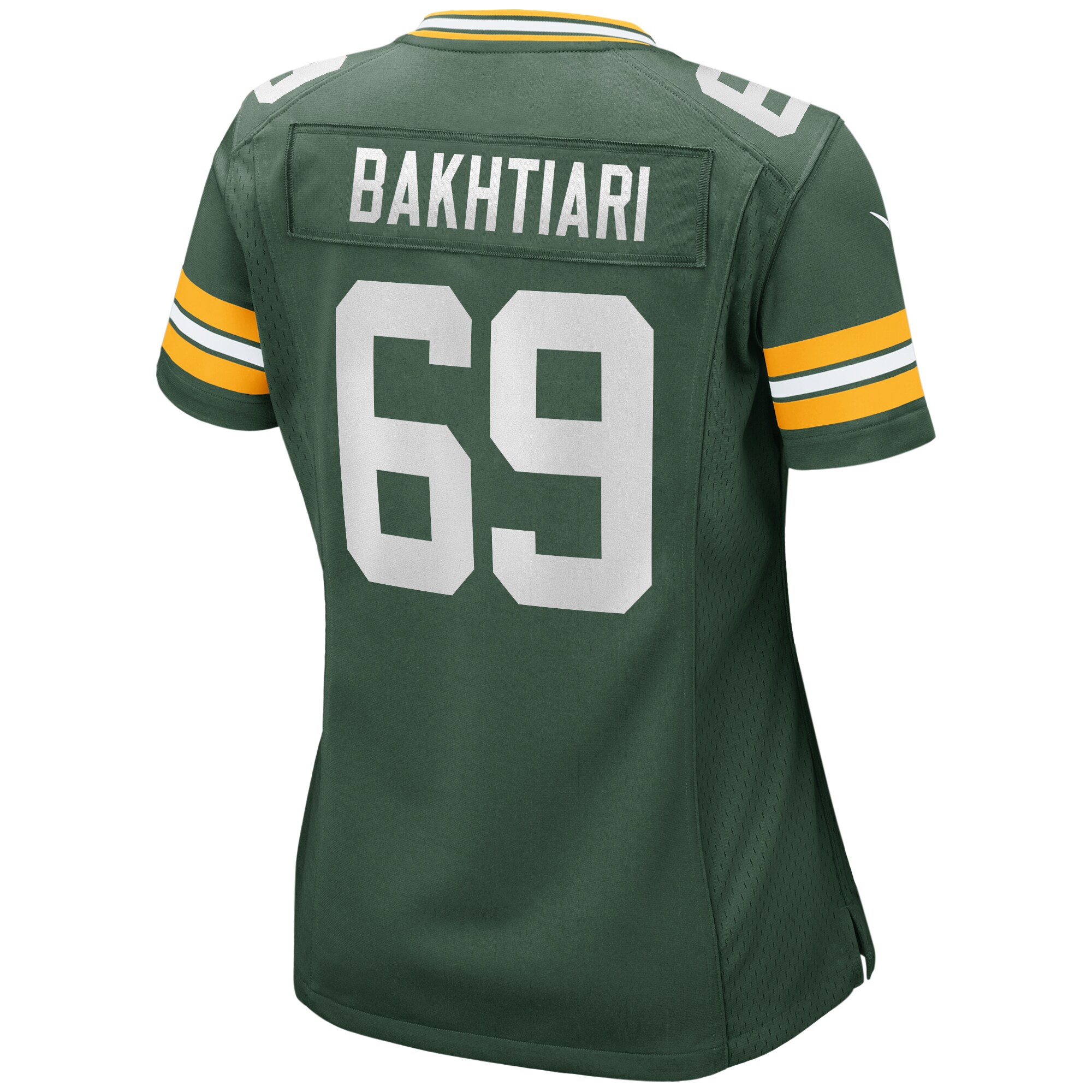 David Bakhtiari Green Bay Packers  Women's Game Player Jersey - Green