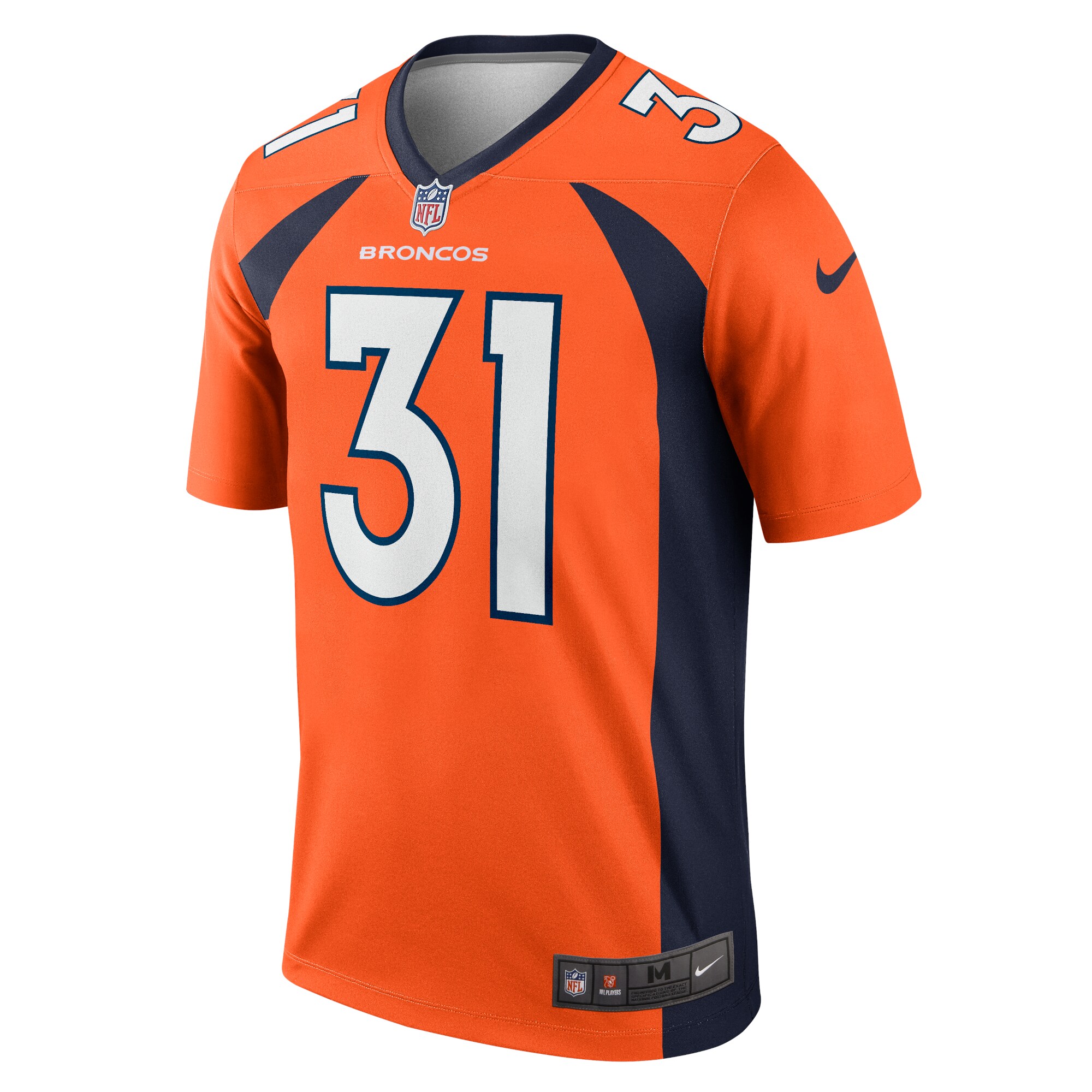 Justin Simmons Denver Broncos  Legend Jersey - Orange