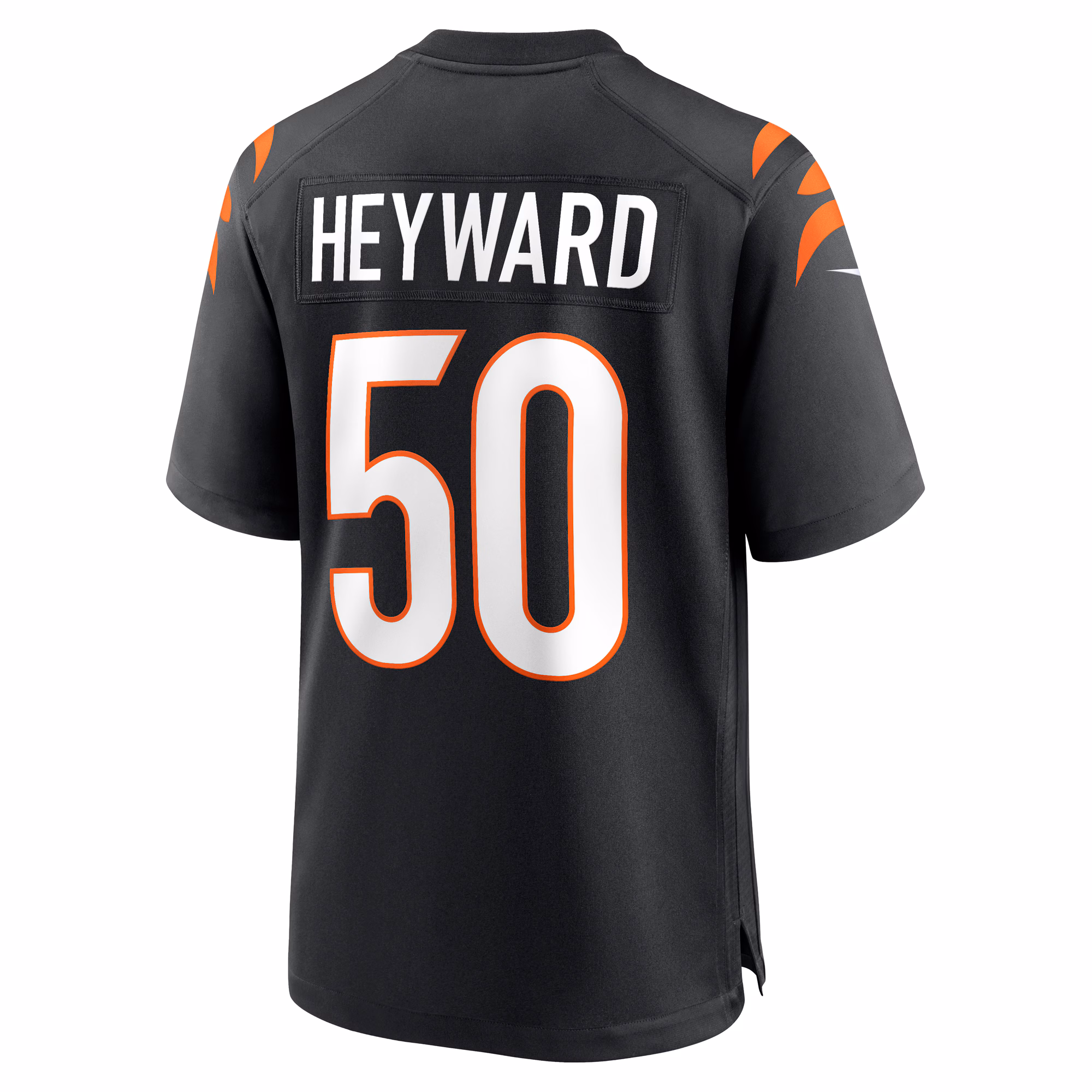 Shaka Heyward Cincinnati Bengals Team Game Jersey -  Black