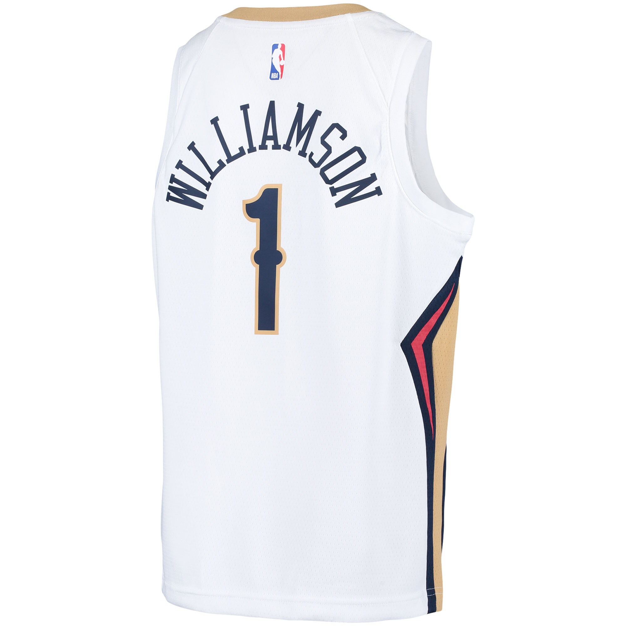 Zion Williamson New Orleans Pelicans Youth Swingman Player Jersey - Association Edition - White