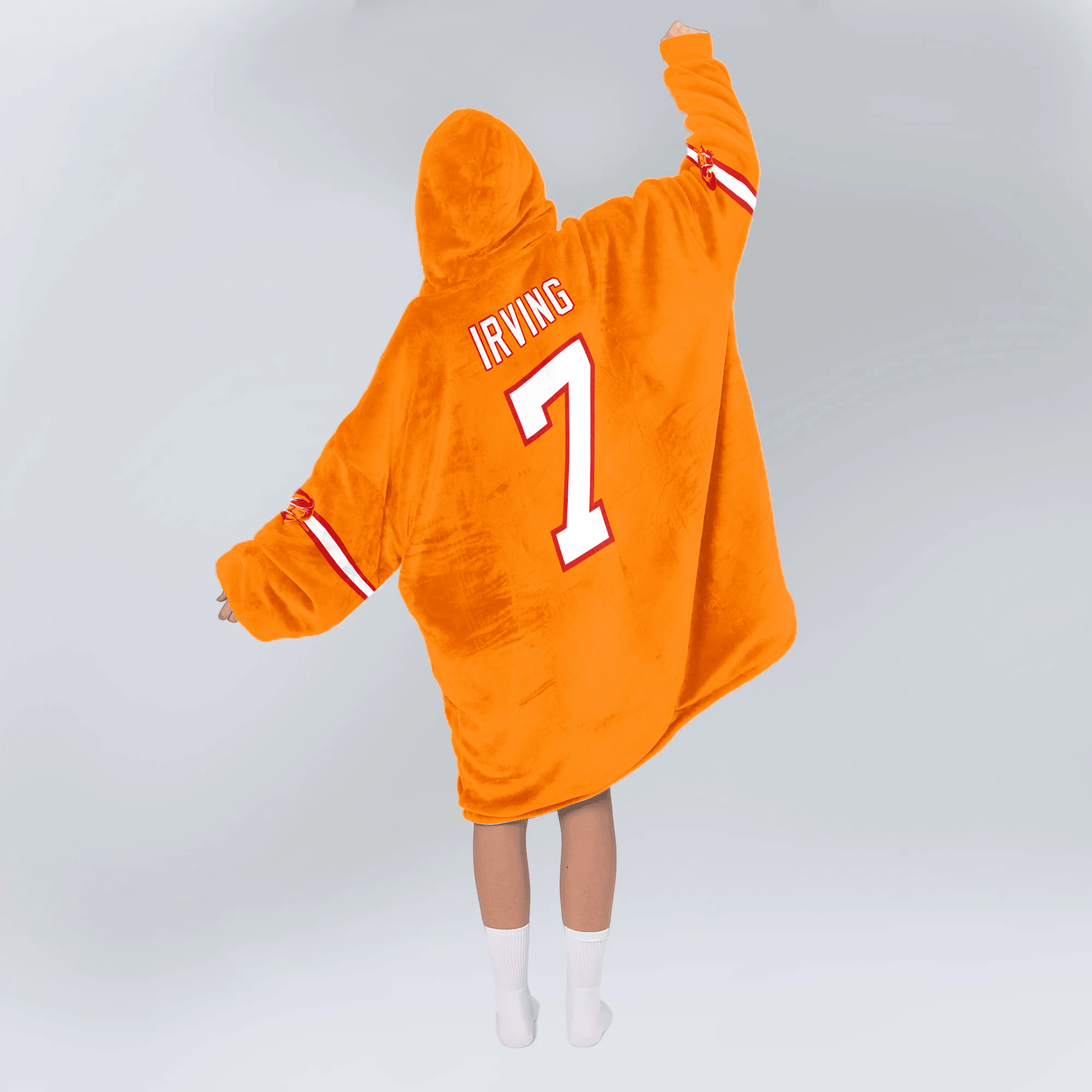 Adult B.I 7 Tampa Bay Football 50th Season Game Unisex Blanket Hoodie