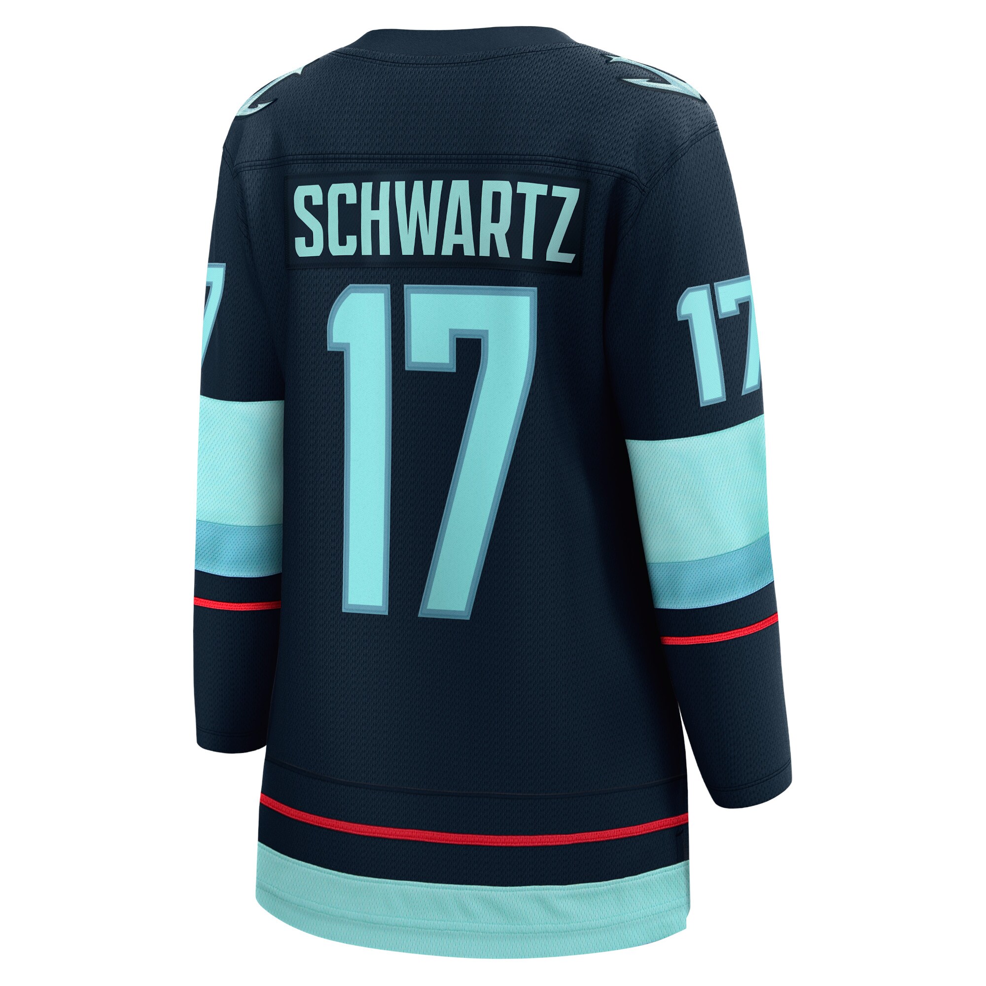 Jaden Schwartz Seattle Kraken Women's Home Breakaway Player Jersey - Navy