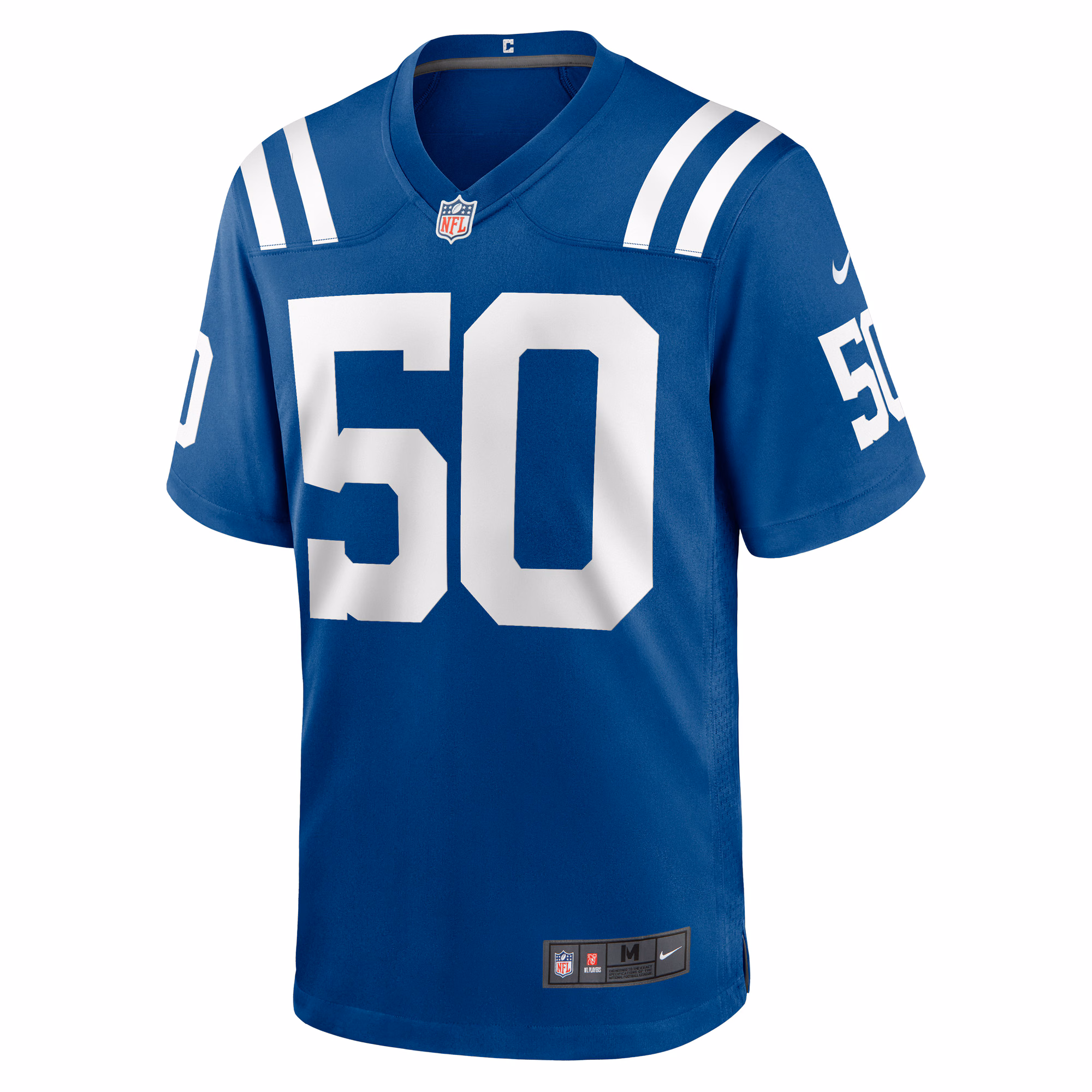 Segun Olubi Indianapolis Colts Game Player Jersey - Royal
