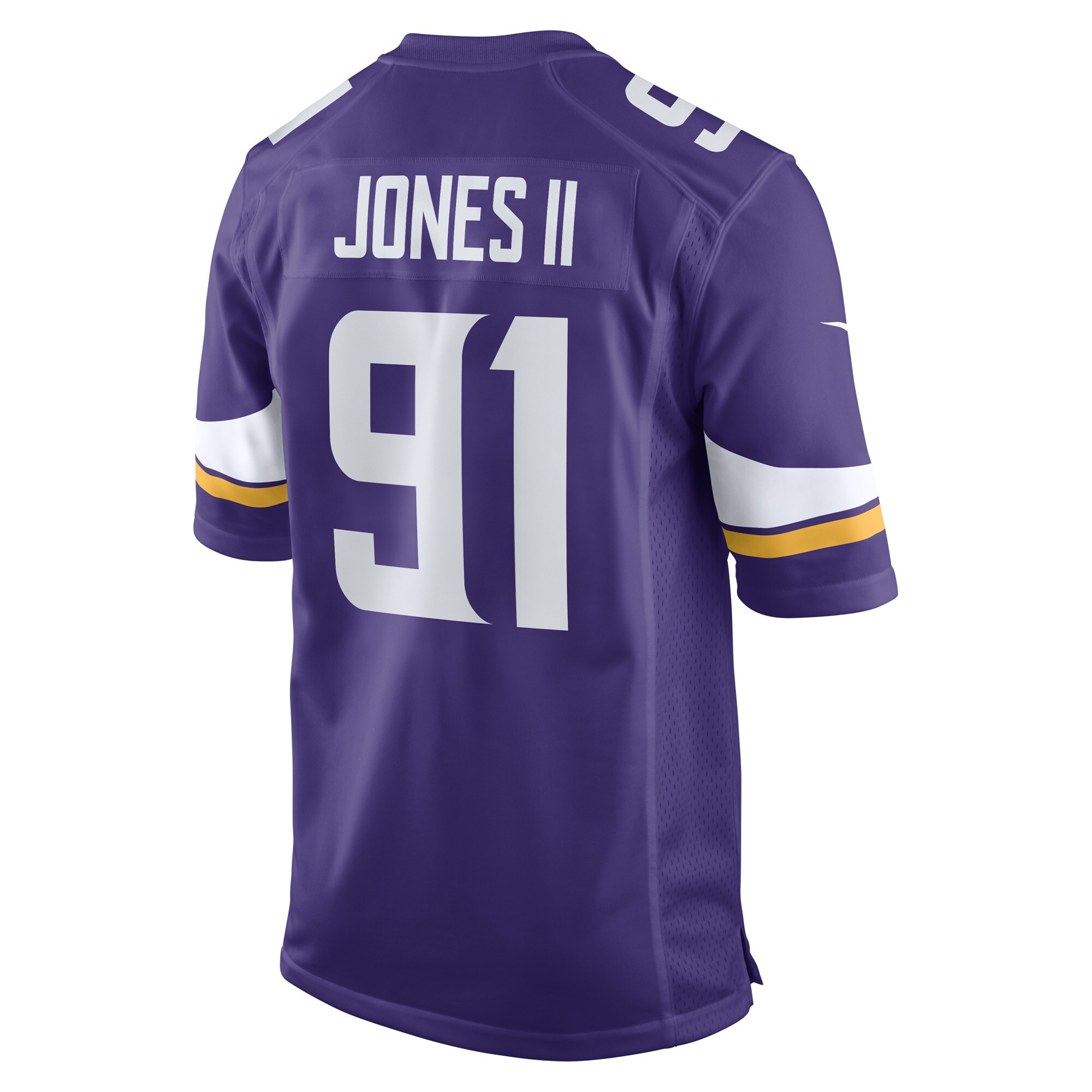 Patrick Jones II Minnesota Vikings Team Game Player Jersey - Purple