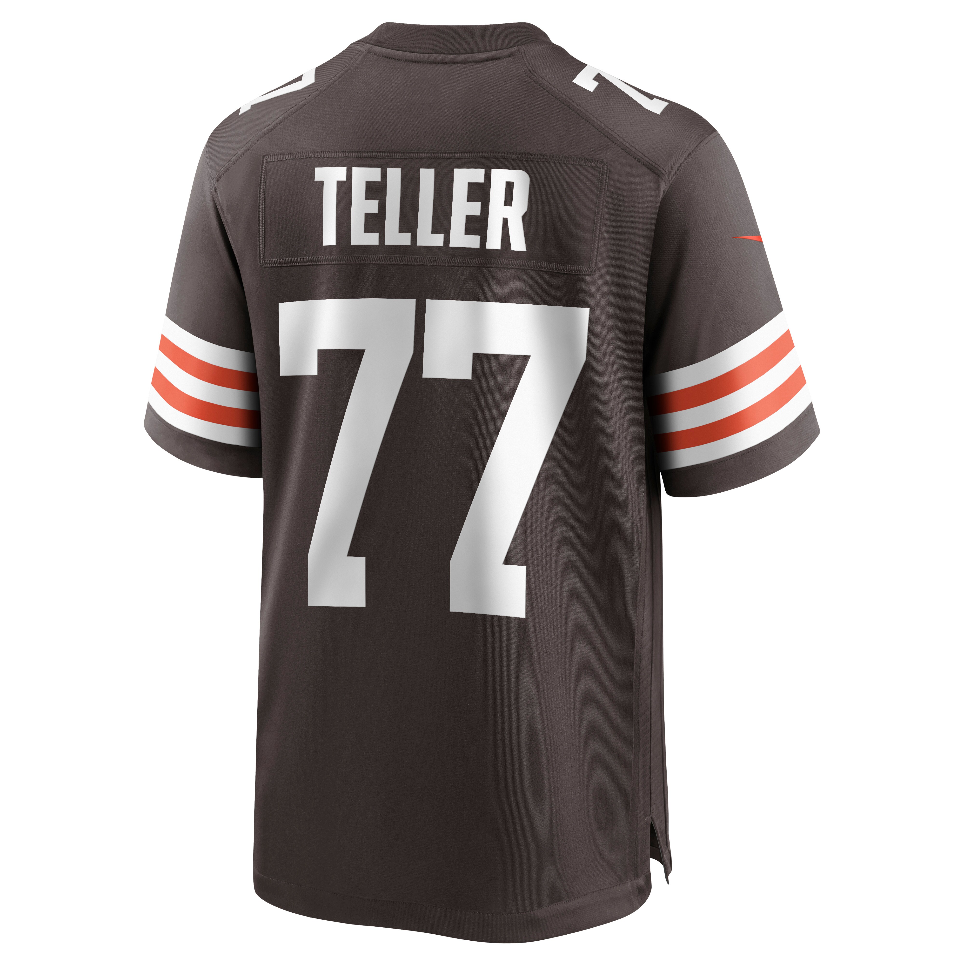 Wyatt Teller Cleveland Browns Game Jersey - Brown