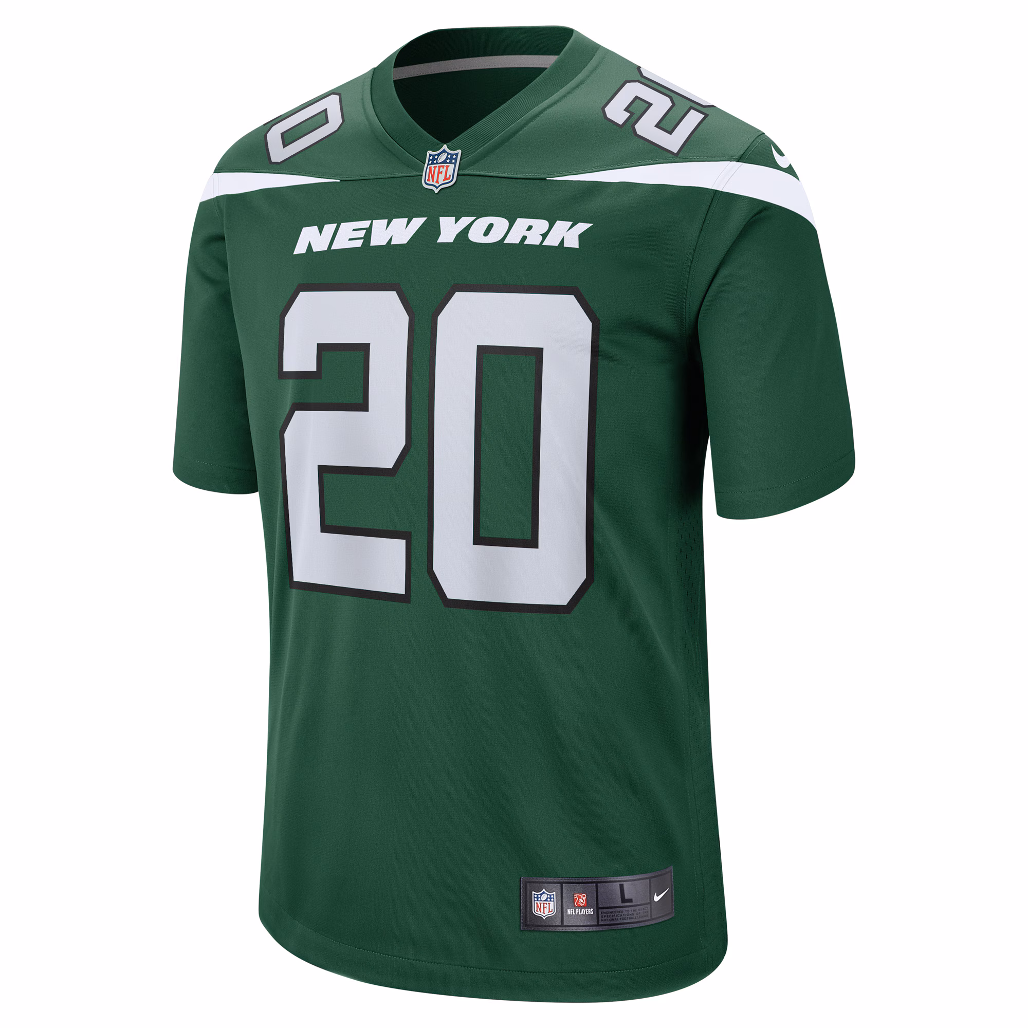 Breece Hall New York Jets Player Game Jersey - Green
