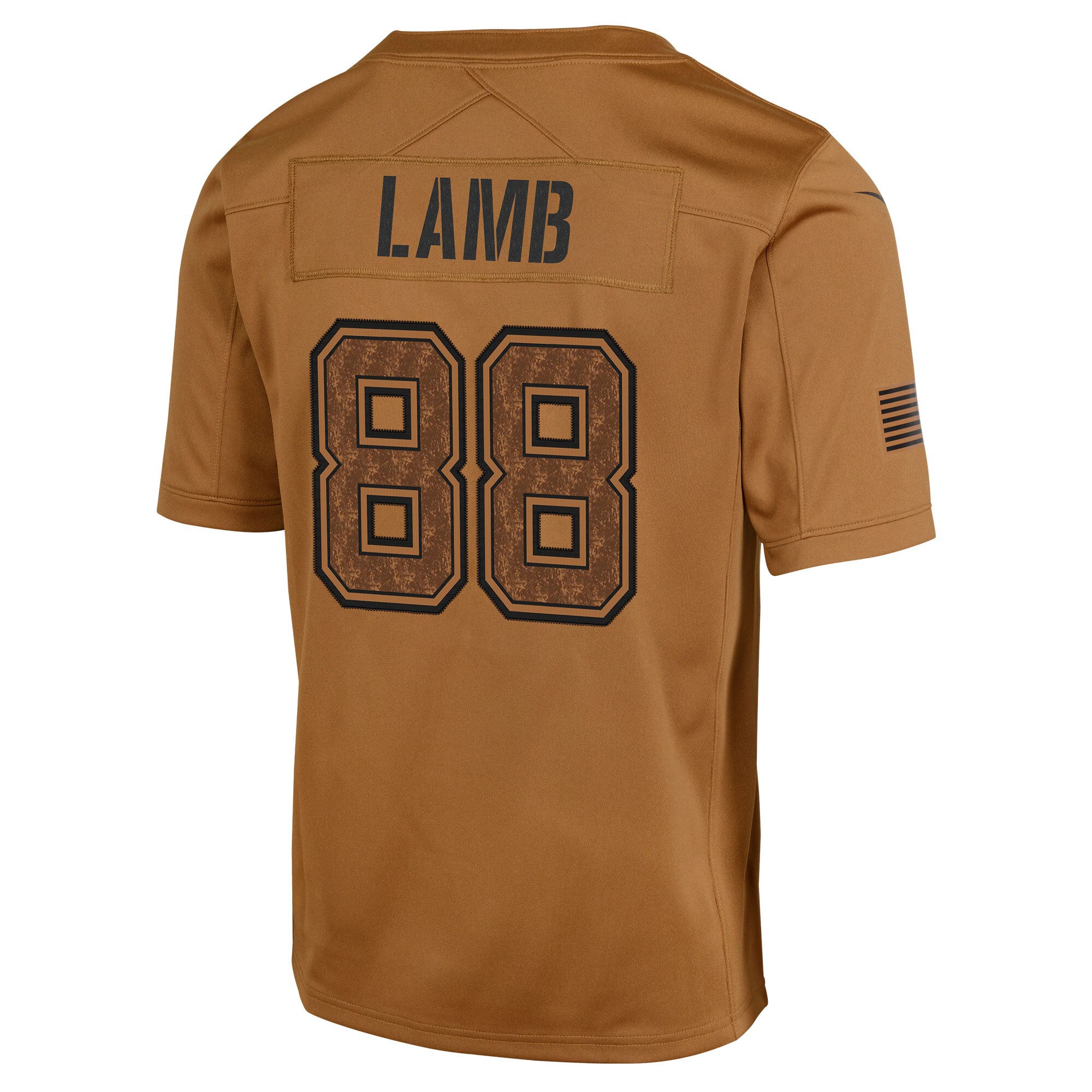 CeeDee Lamb Dallas Cowboys  Youth 2023 Salute To Service Limited Jersey - Brown