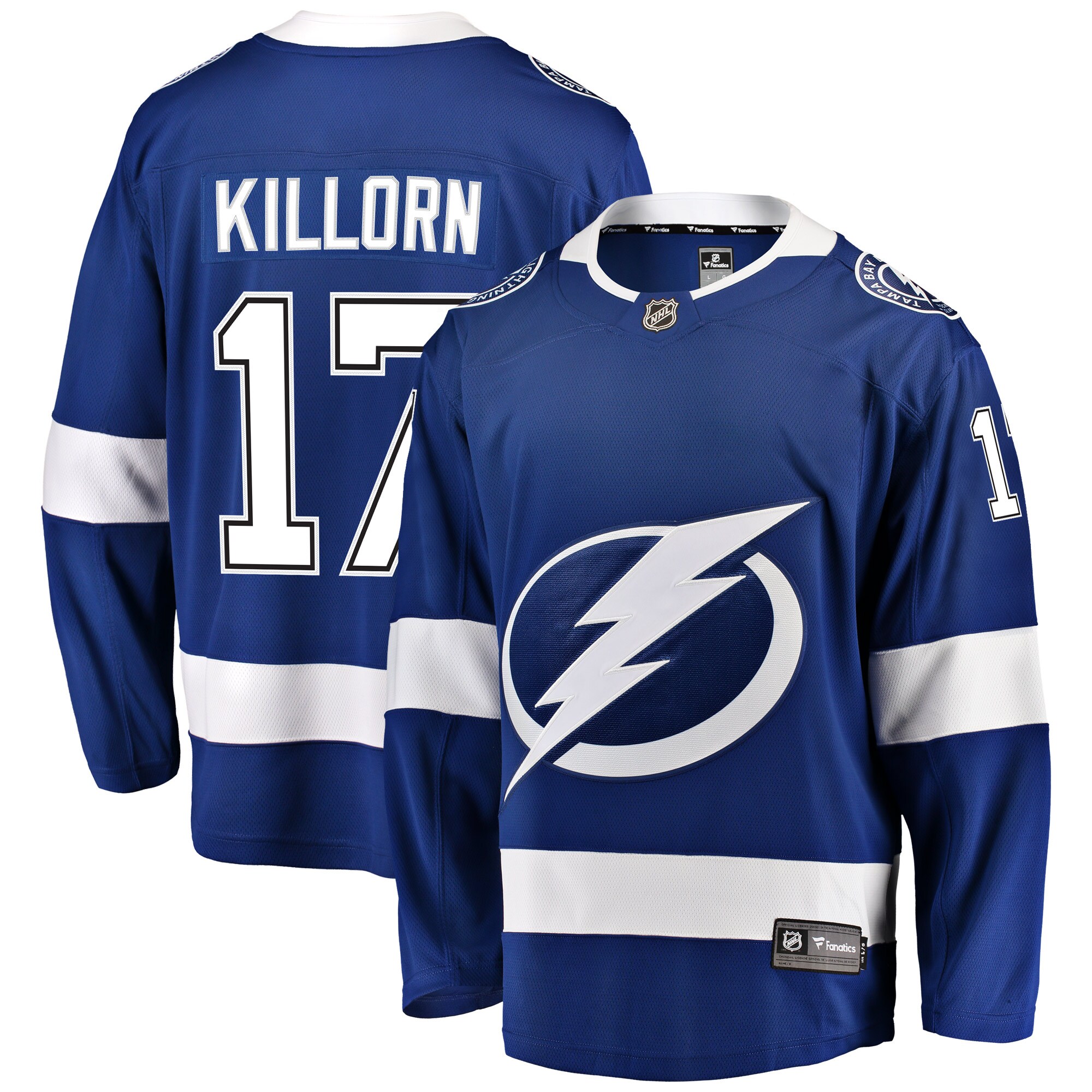 Alex Killorn Tampa Bay Lightning Home Breakaway Player Jersey - Blue