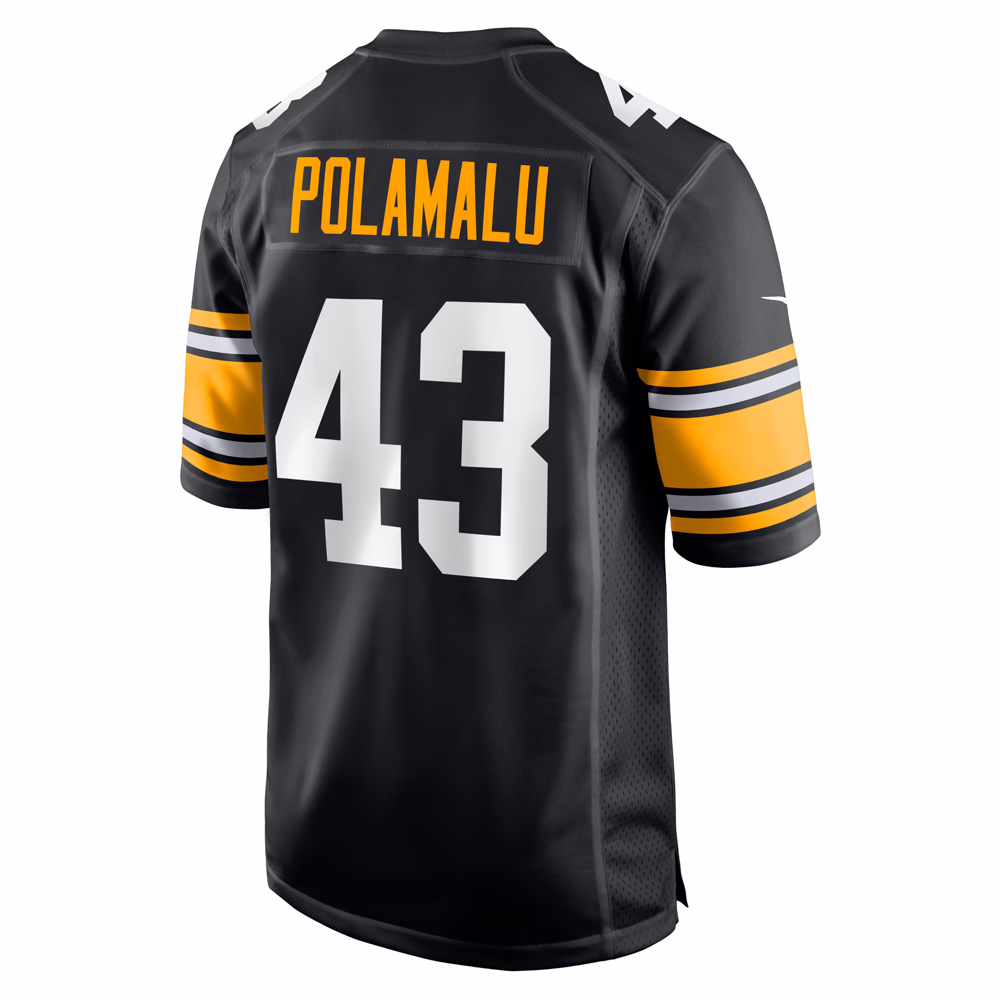 Troy Polamalu Pittsburgh Steelers Retired Player Jersey - Black