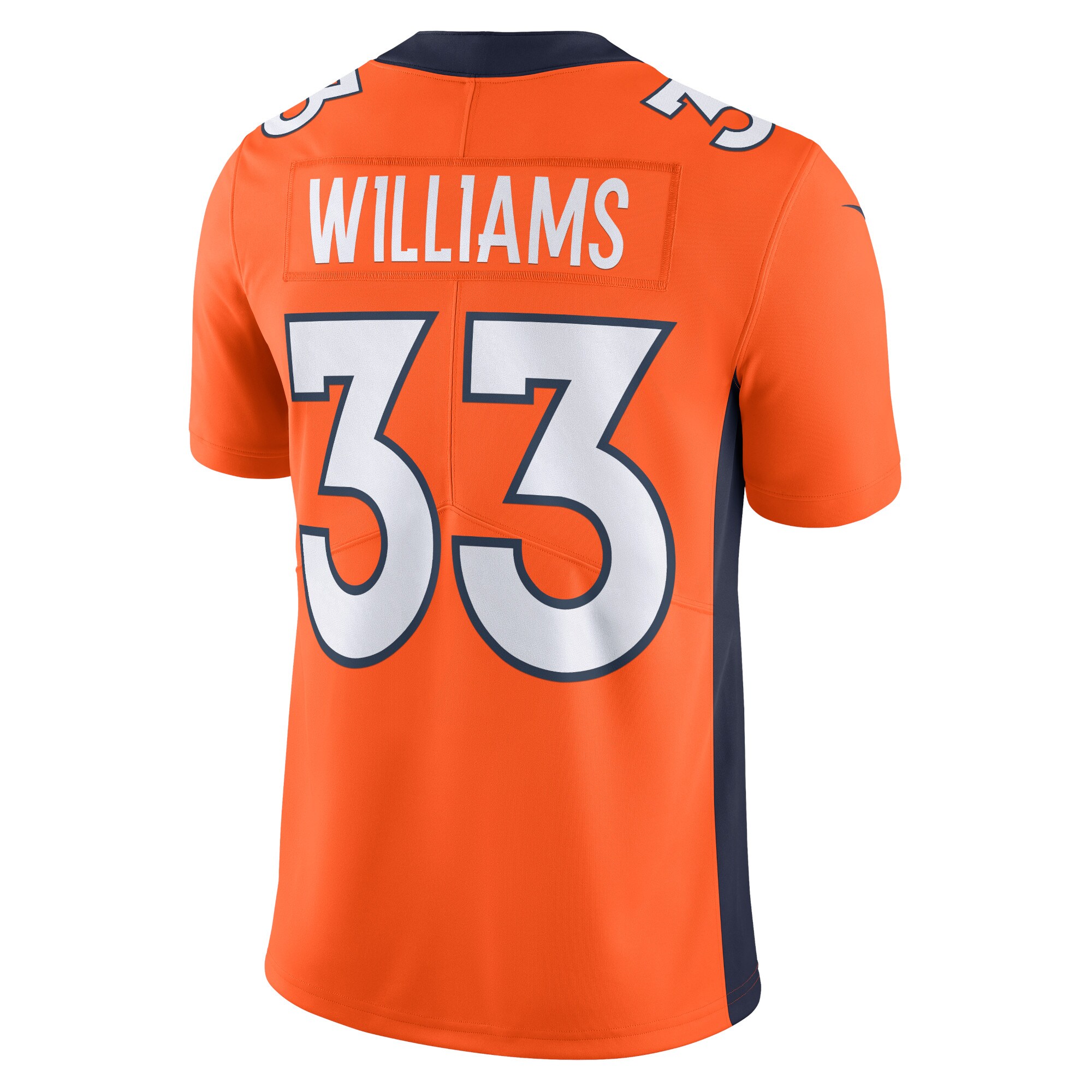 Javonte Williams Denver Broncos  Vapor Untouchable Limited Jersey - Orange
